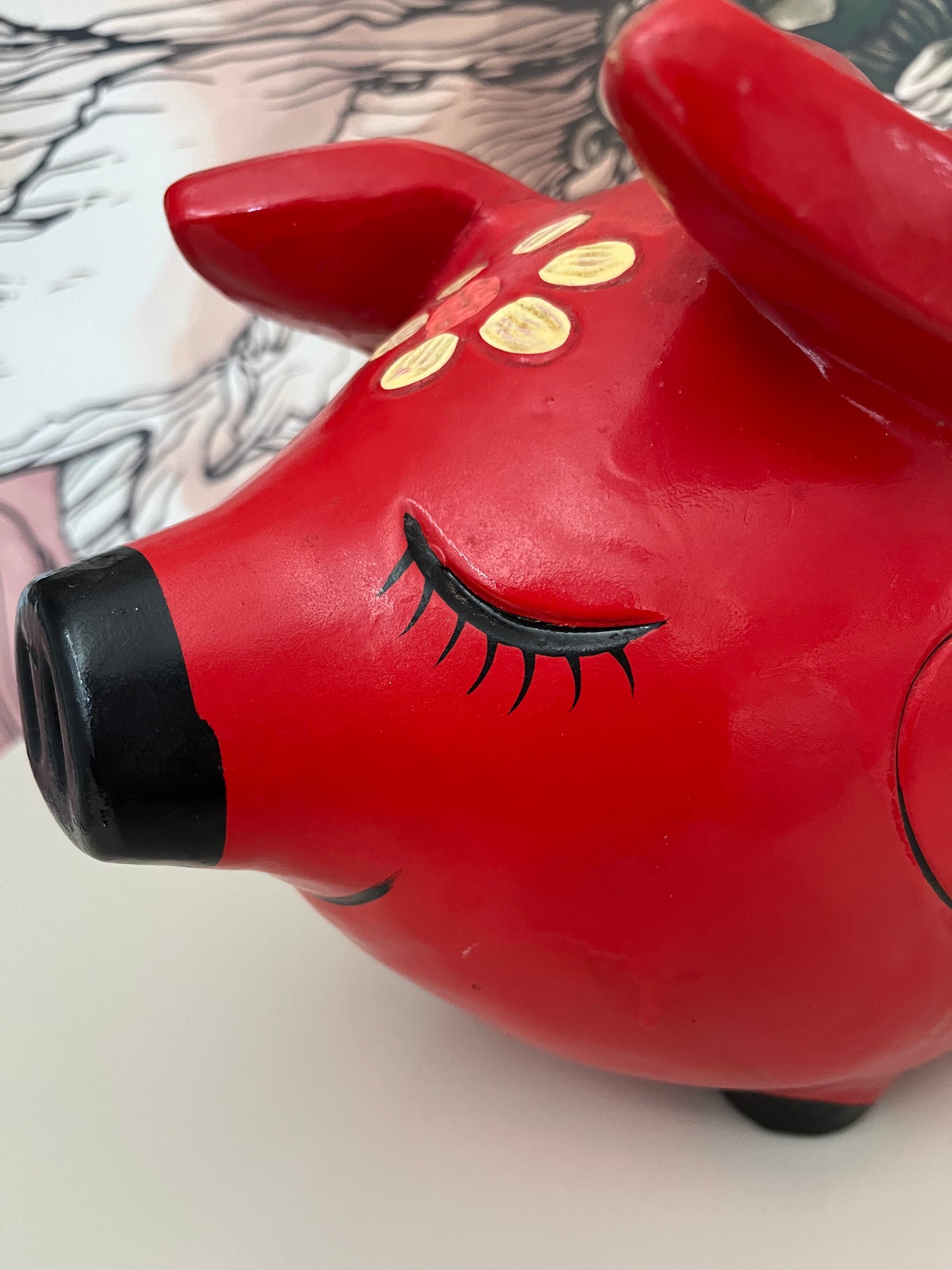 Lovely Vintage Piggy Bank