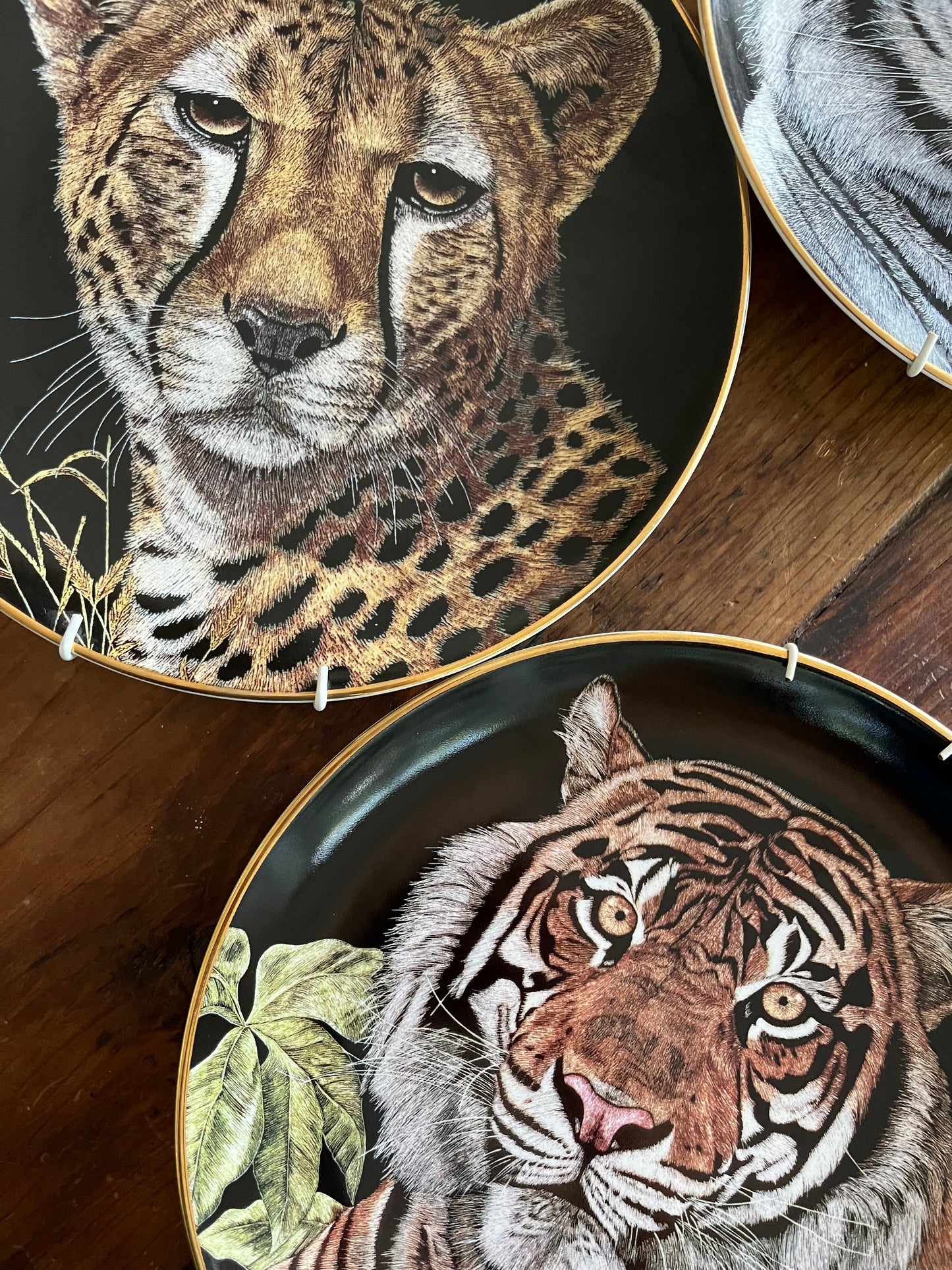 Limited Edition Royal Doulton Big Cat Plates x 5