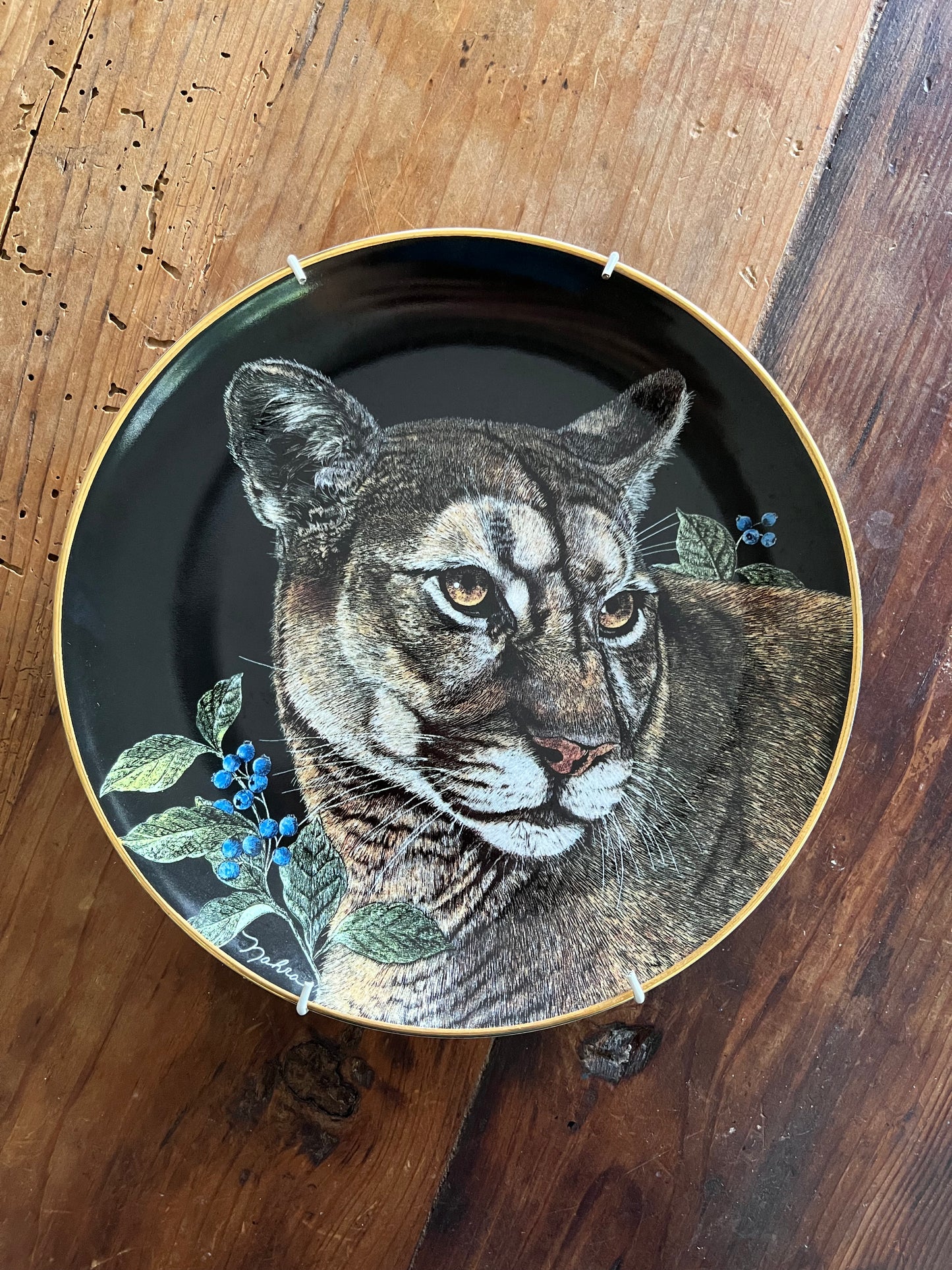 Limited Edition Royal Doulton Big Cat Plates x 5