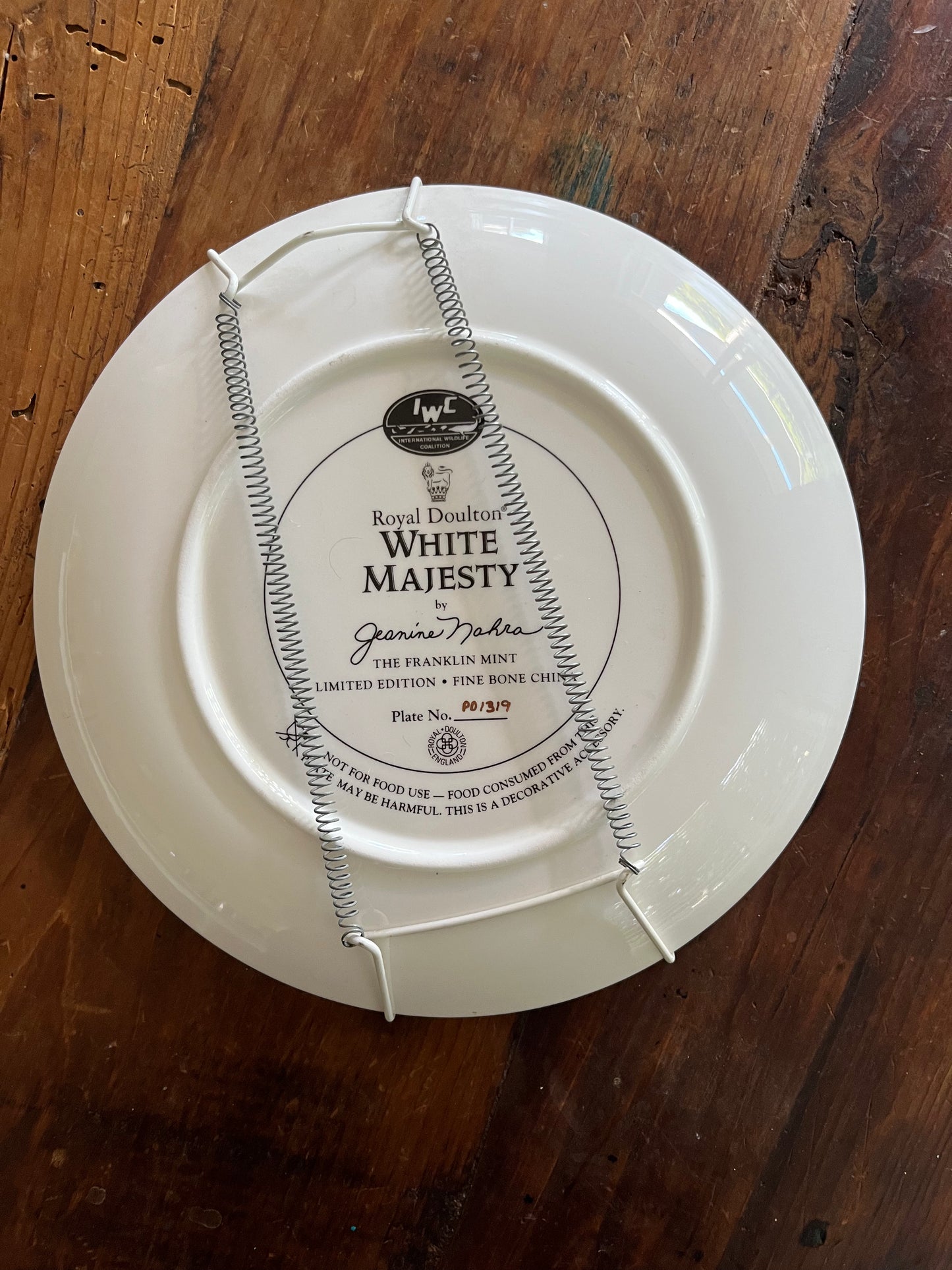 Limited Edition Royal Doulton Big Cat Plates x 5