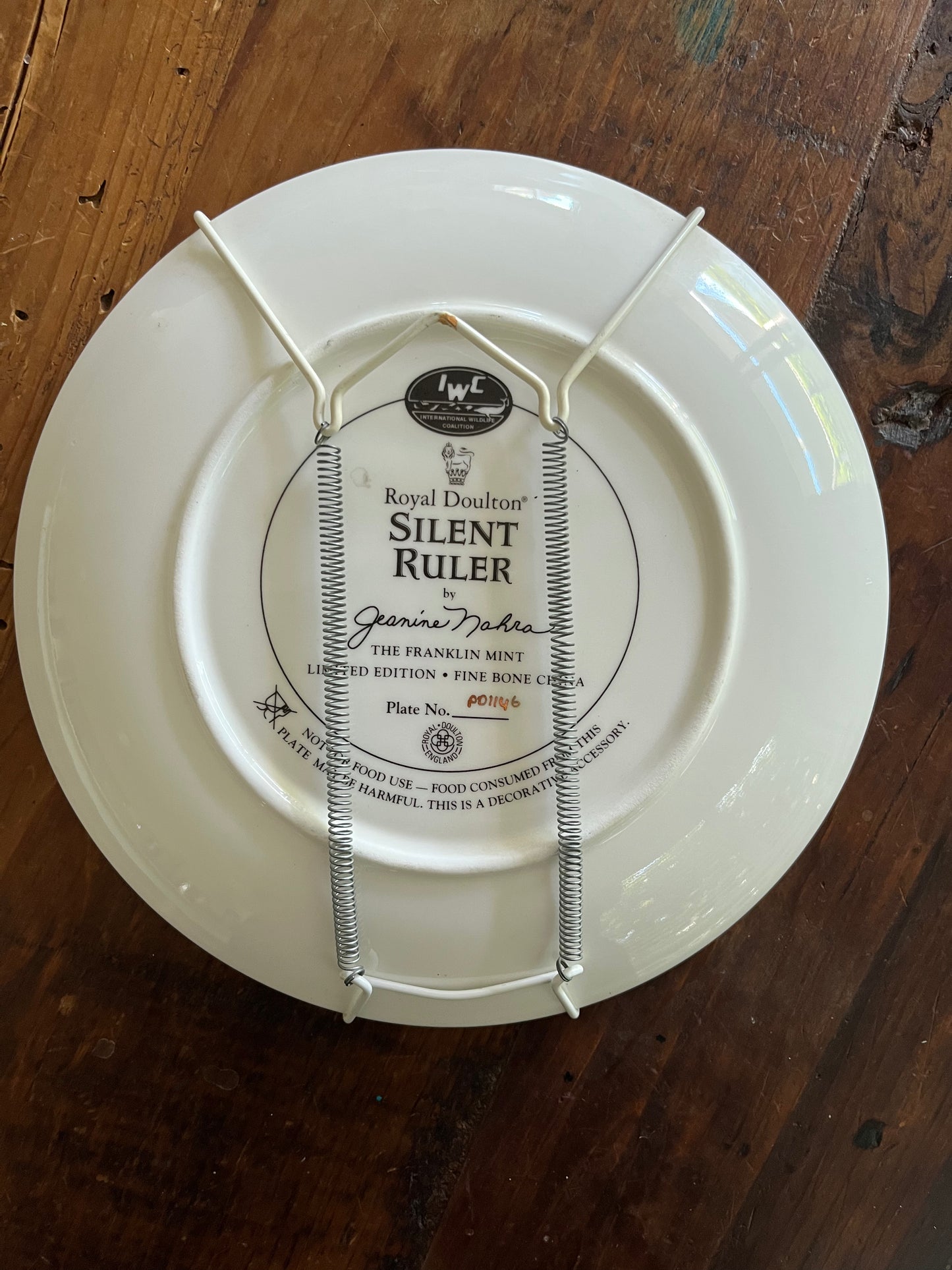 Limited Edition Royal Doulton Big Cat Plates x 5