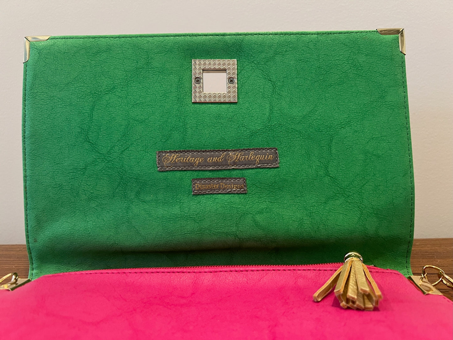 Heritage & Harlequin Bag by Disaster Designs
