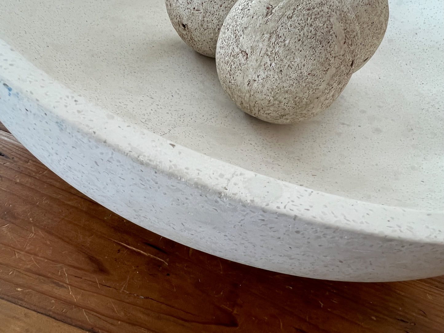 Large Terrazo Bowl with Spheres