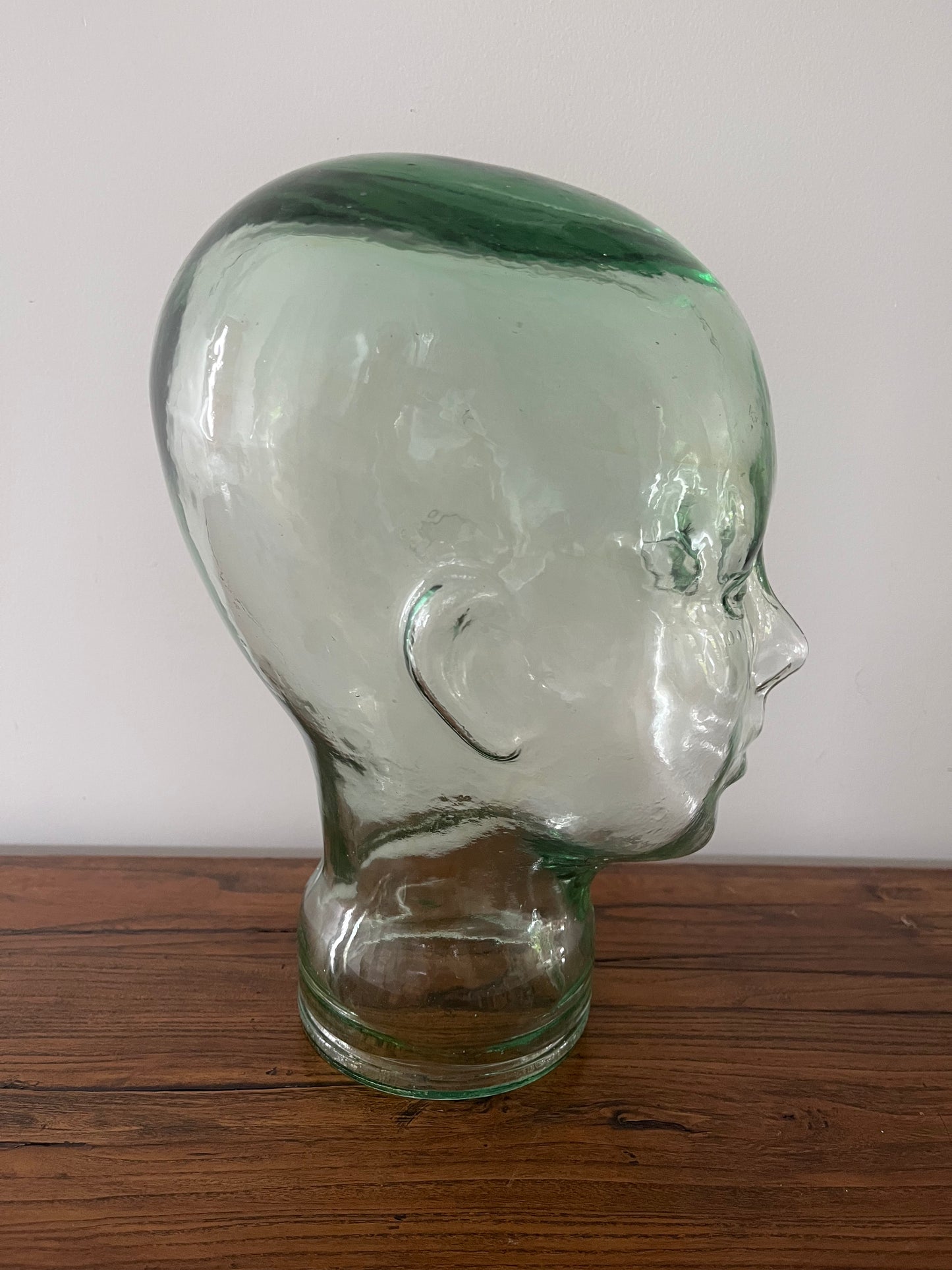 Retro Glass Mannequin Head
