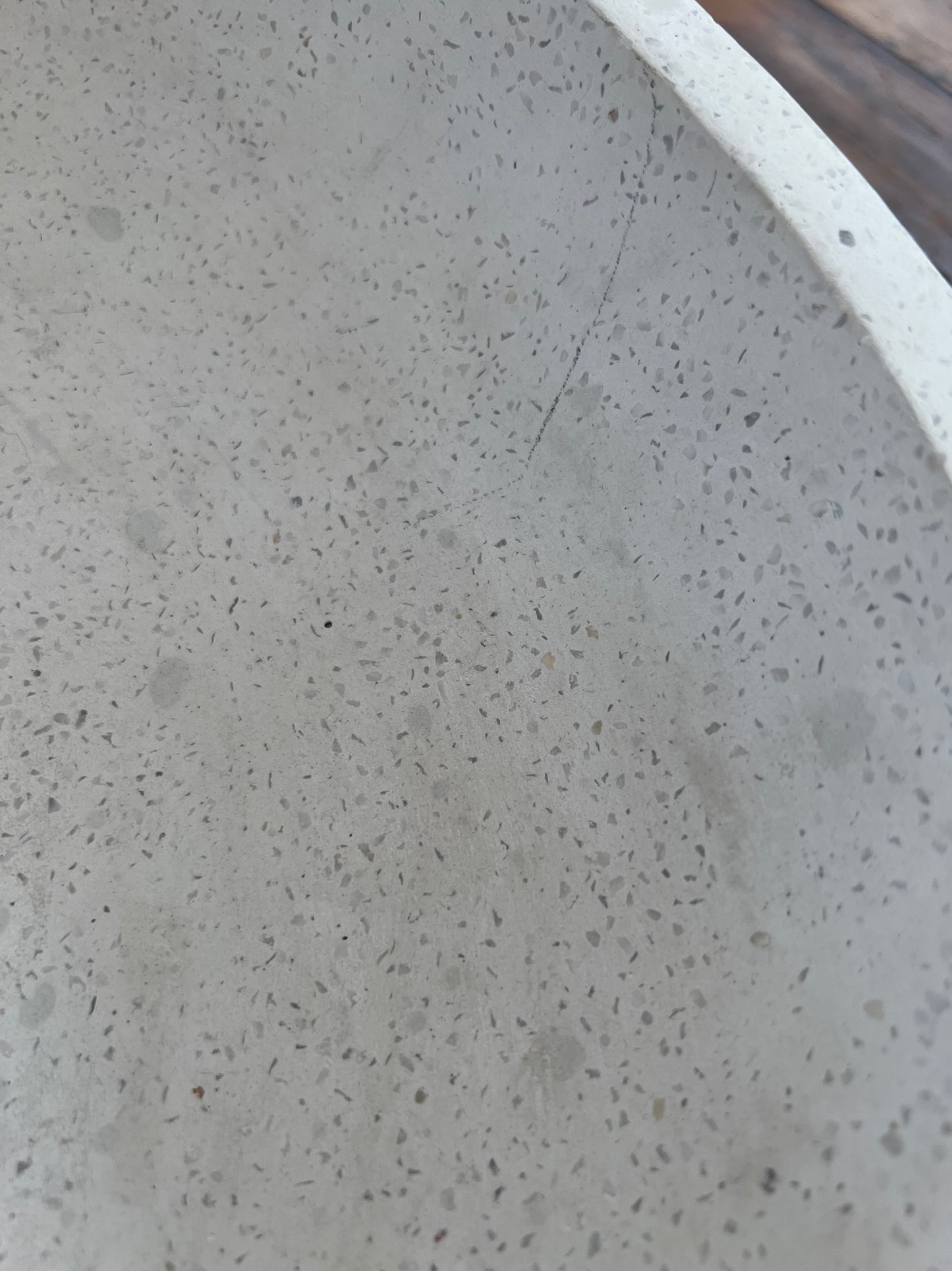 Large Terrazo Bowl with Spheres