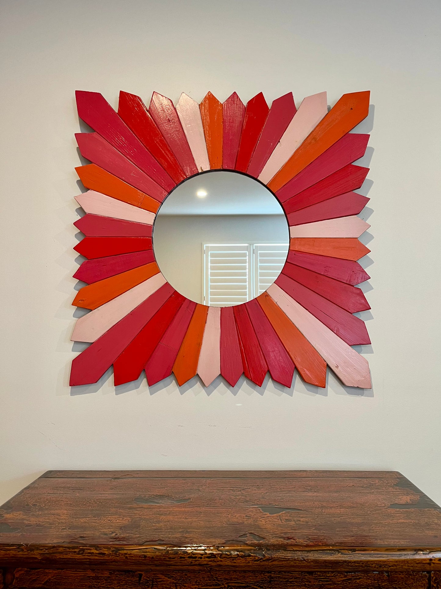 Stunning Wooden Mirror
