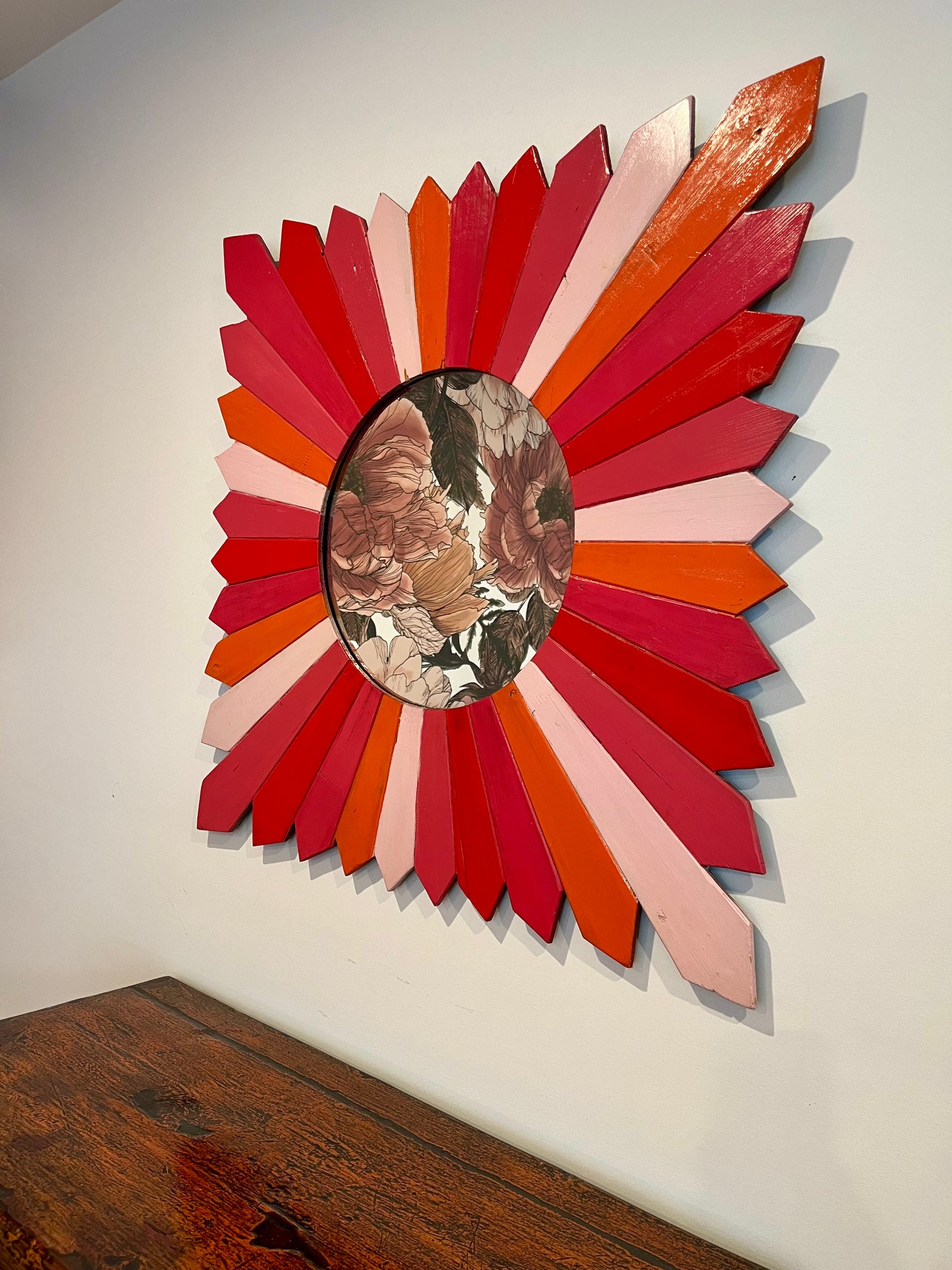 Stunning Wooden Mirror