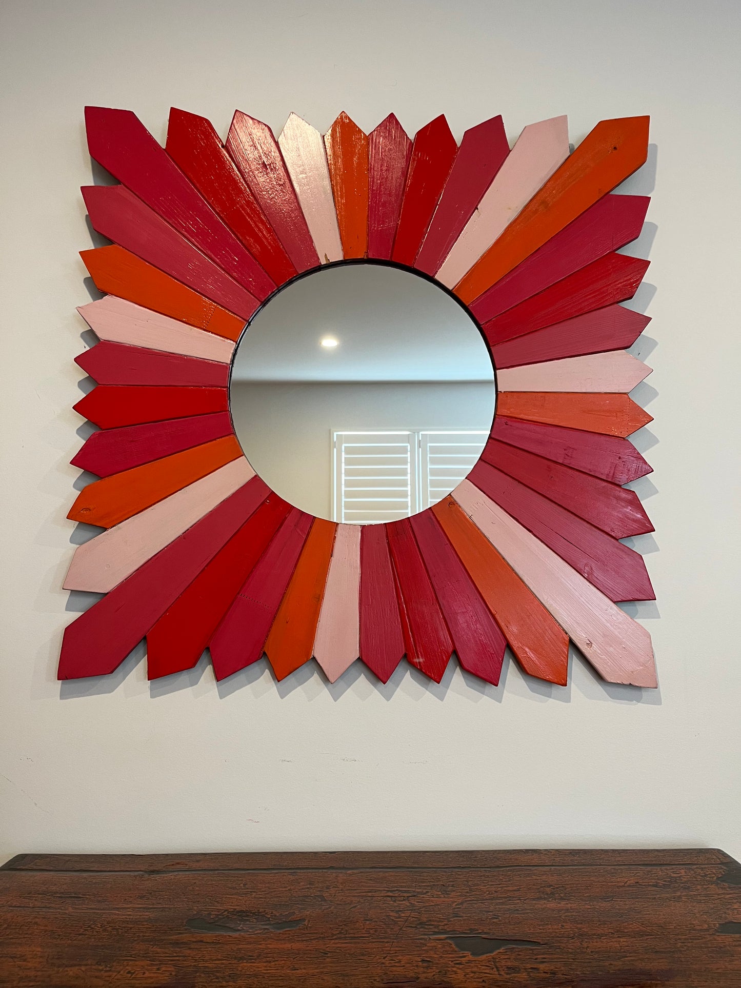 Stunning Wooden Mirror