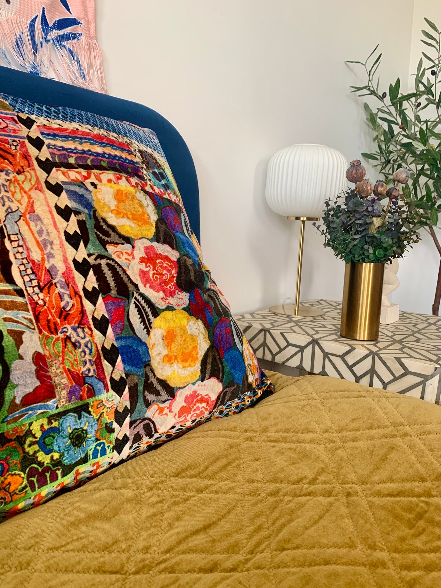 Bold and Colourful Velvet Cushion Covers