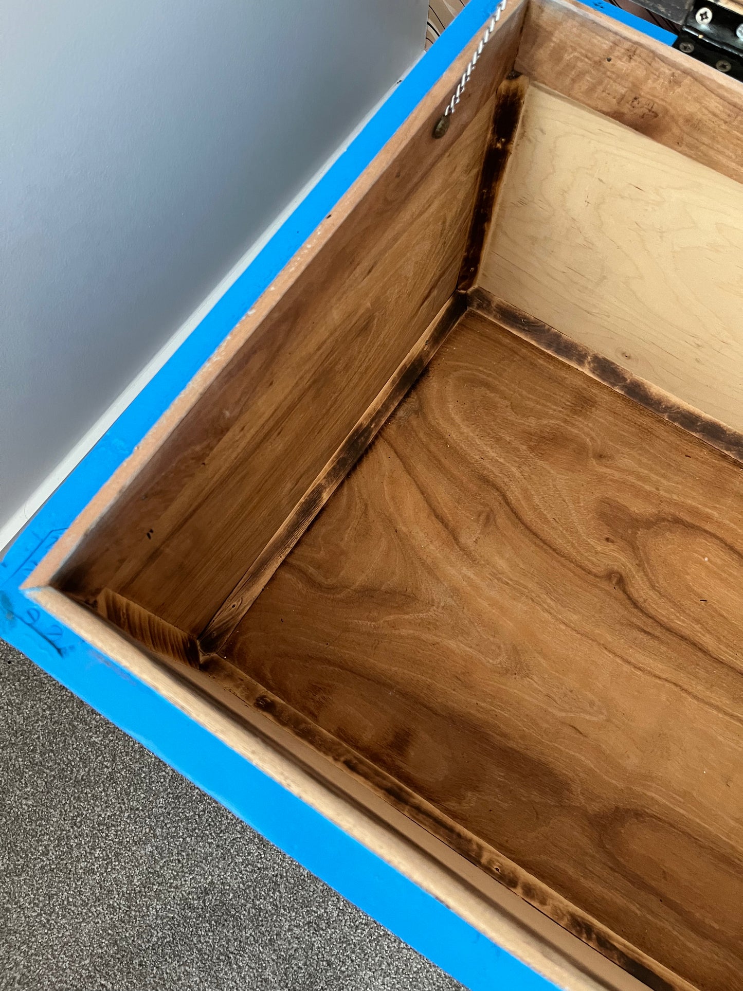 Beautiful Blue Camphor Chest