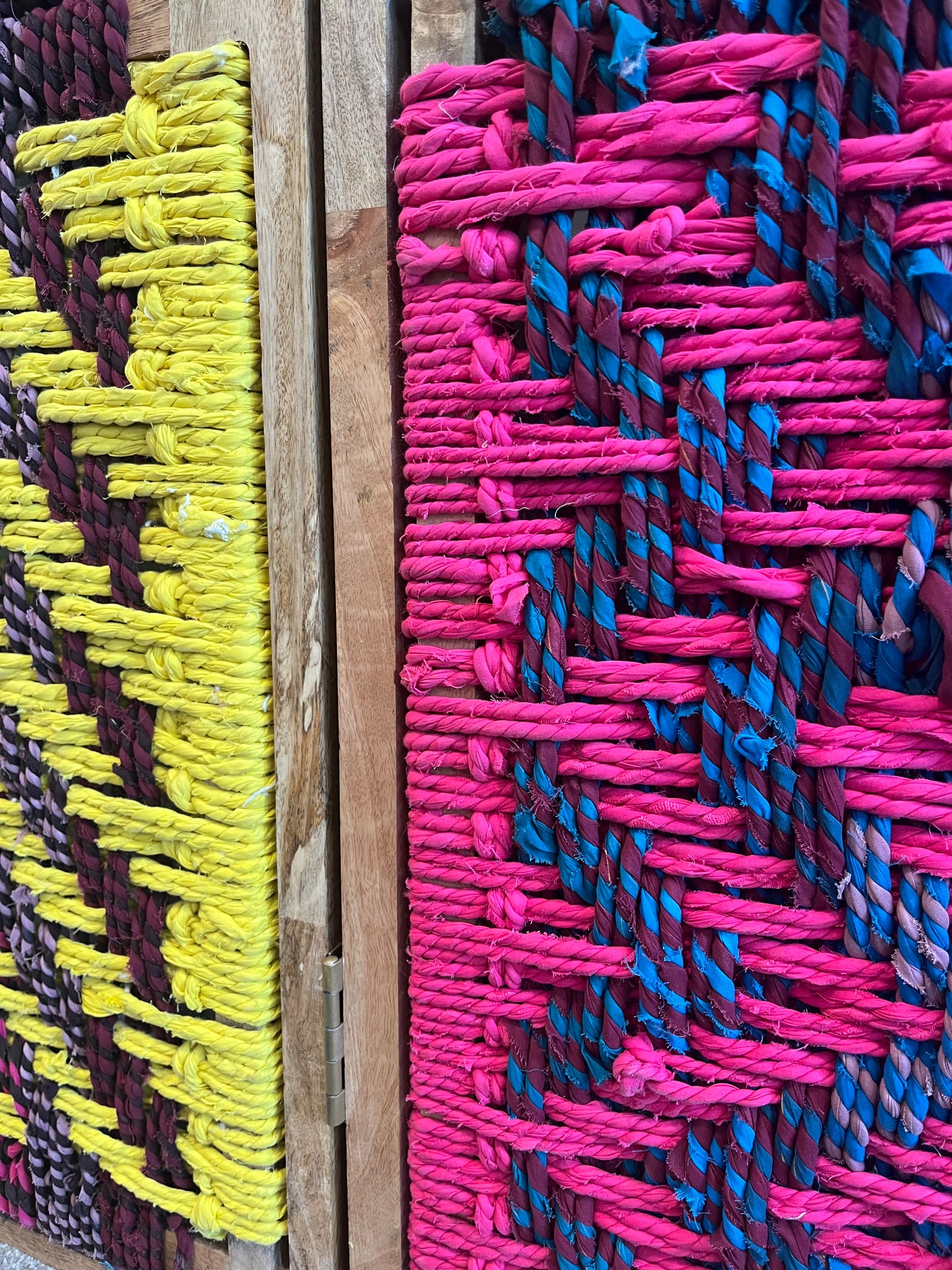 Beautiful Woven Room Divider/ Decorative Screen