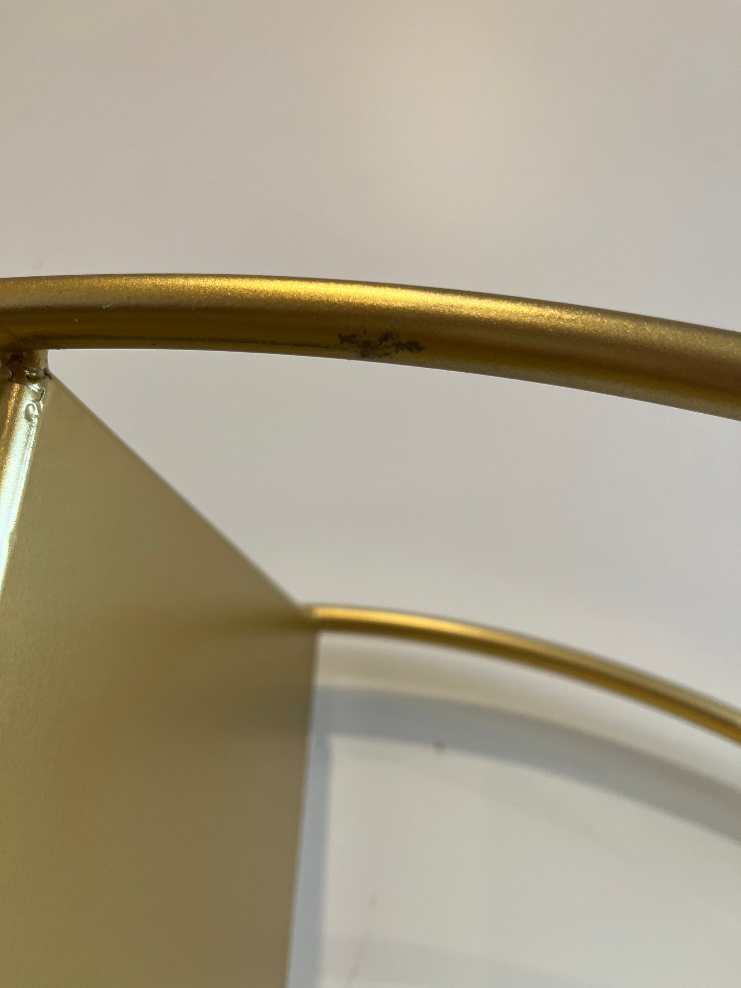 Gorgeous Gold Shelving Unit