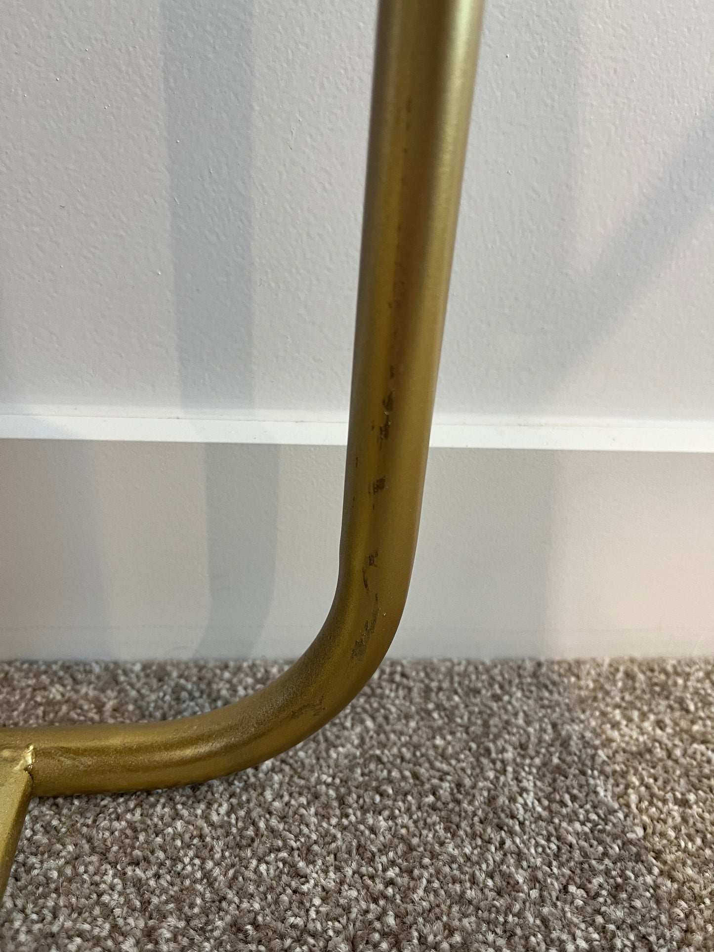 Gorgeous Gold Shelving Unit