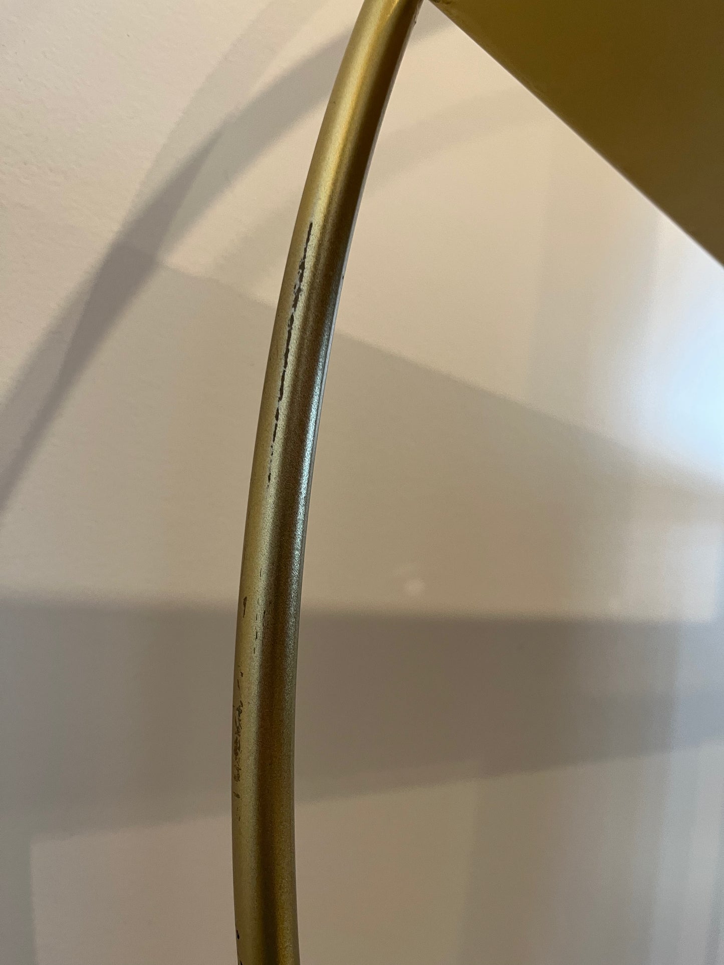 Gorgeous Gold Shelving Unit
