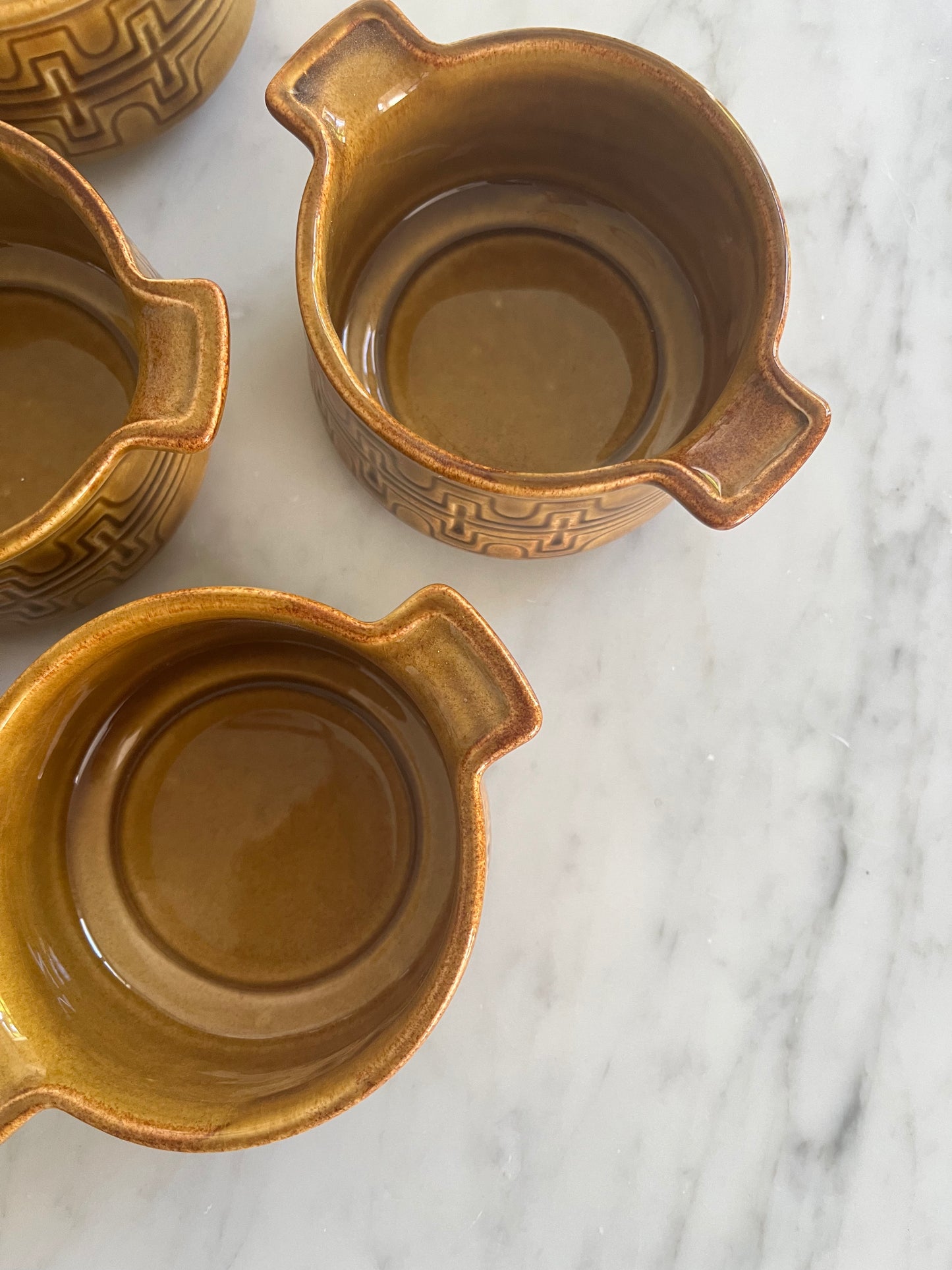 Set of 6 x Crown Lynn Bowls