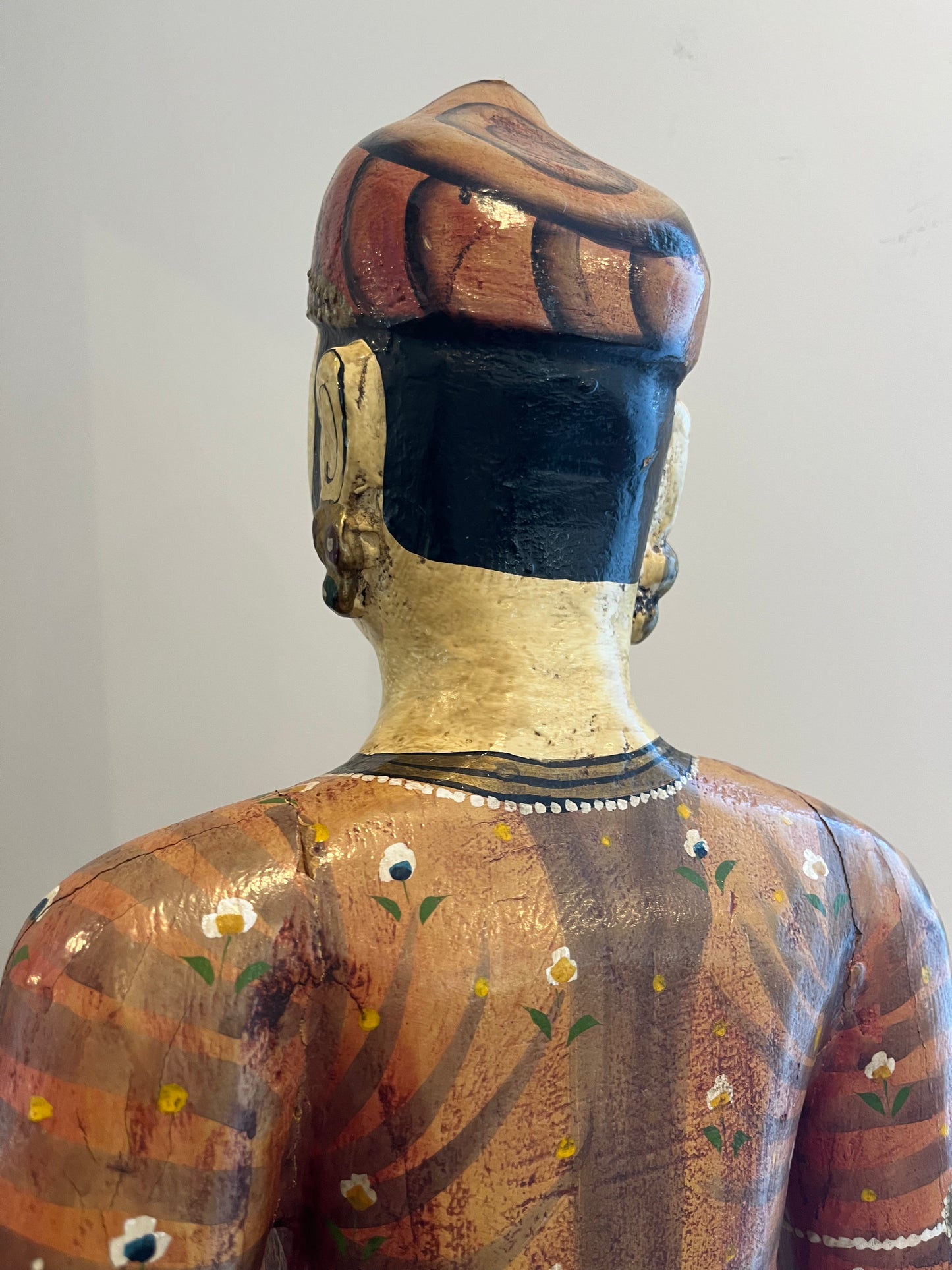 Statue of 1920's Indian Tribesman