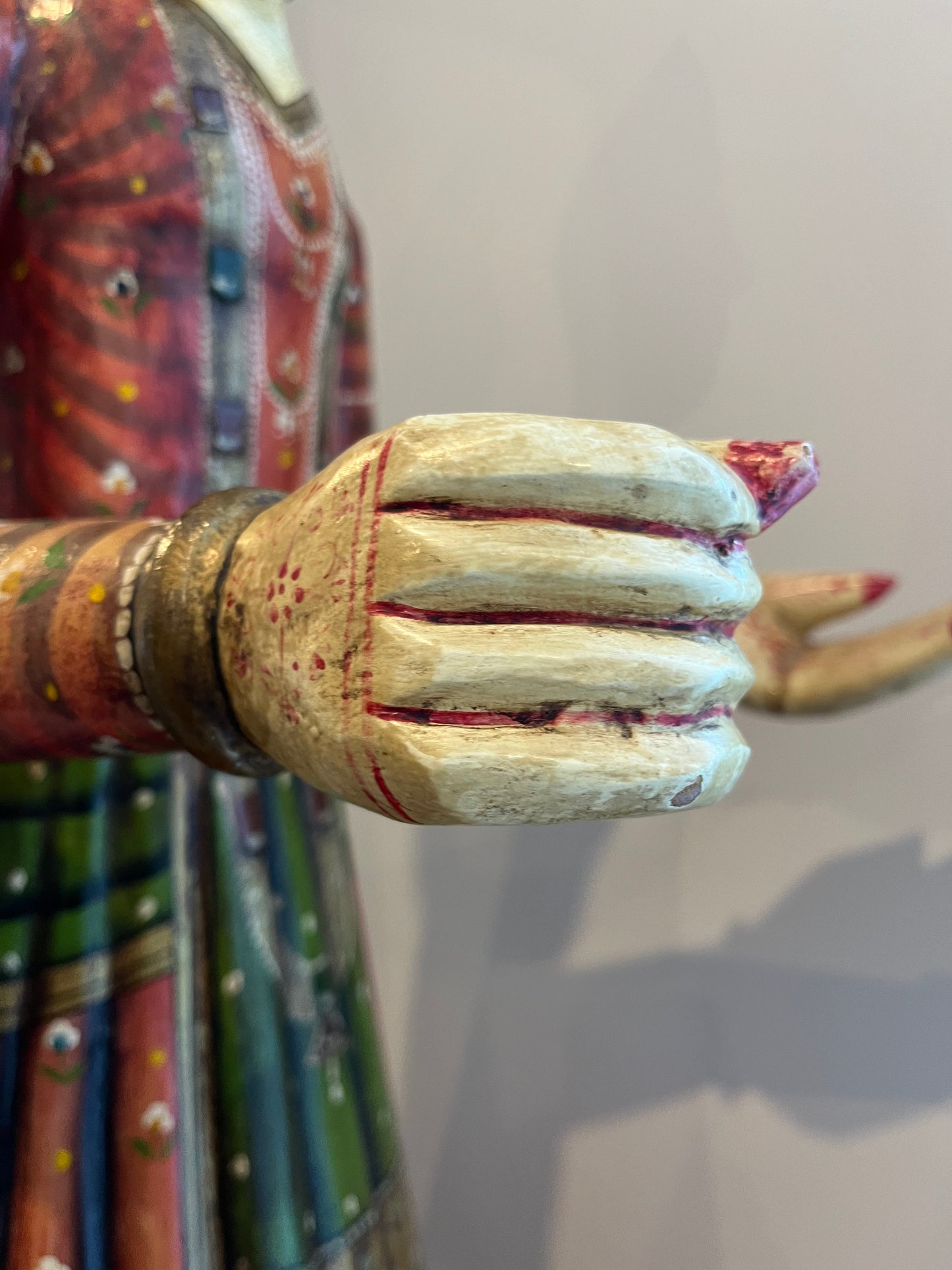 Statue of 1920's Indian Tribesman