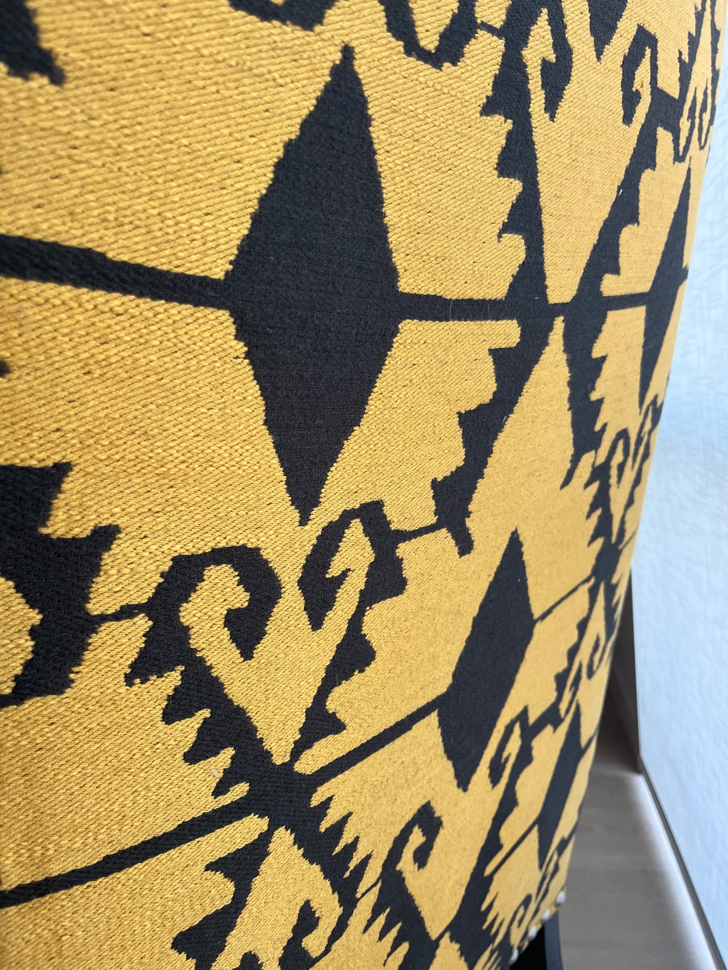 Beautiful Wingback Fabric Armchair ( 2 available )