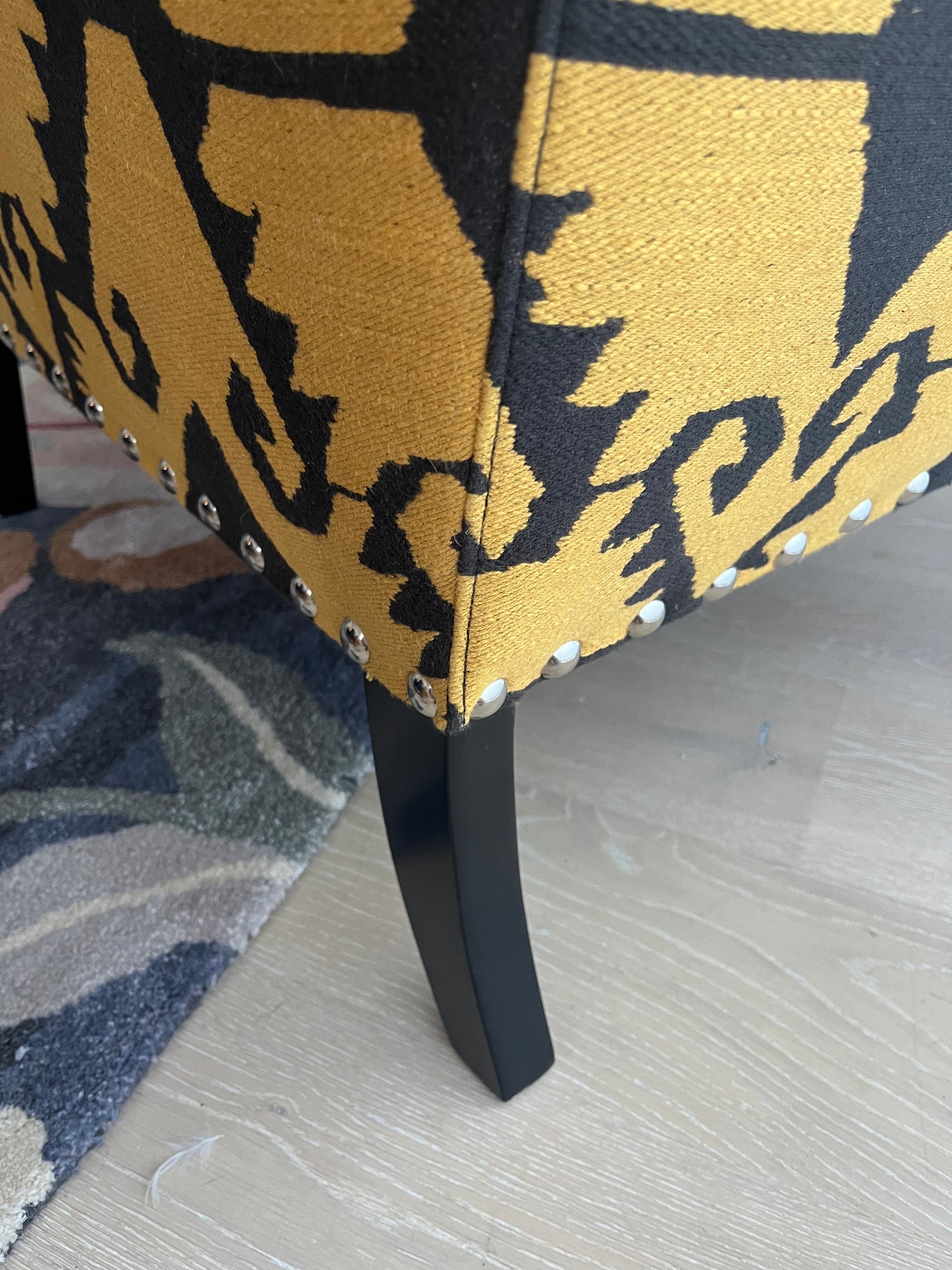 Beautiful Wingback Fabric Armchair ( 2 available )