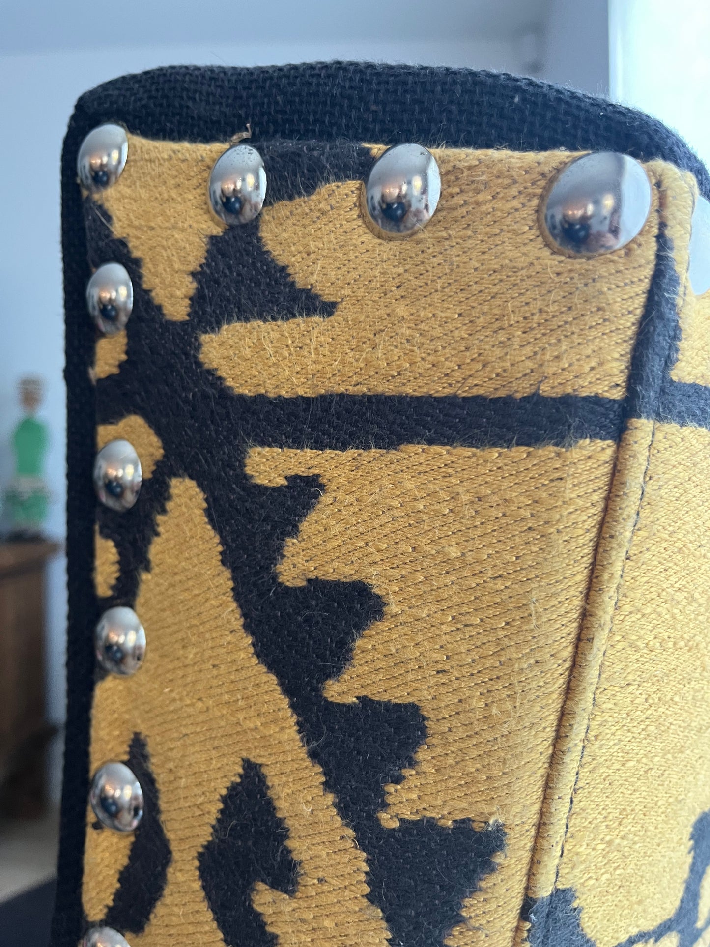 Beautiful Wingback Fabric Armchair ( 2 available )