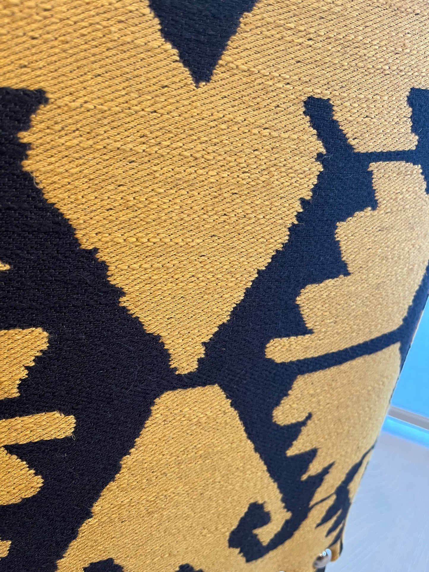 Beautiful Wingback Fabric Armchair ( 2 available )
