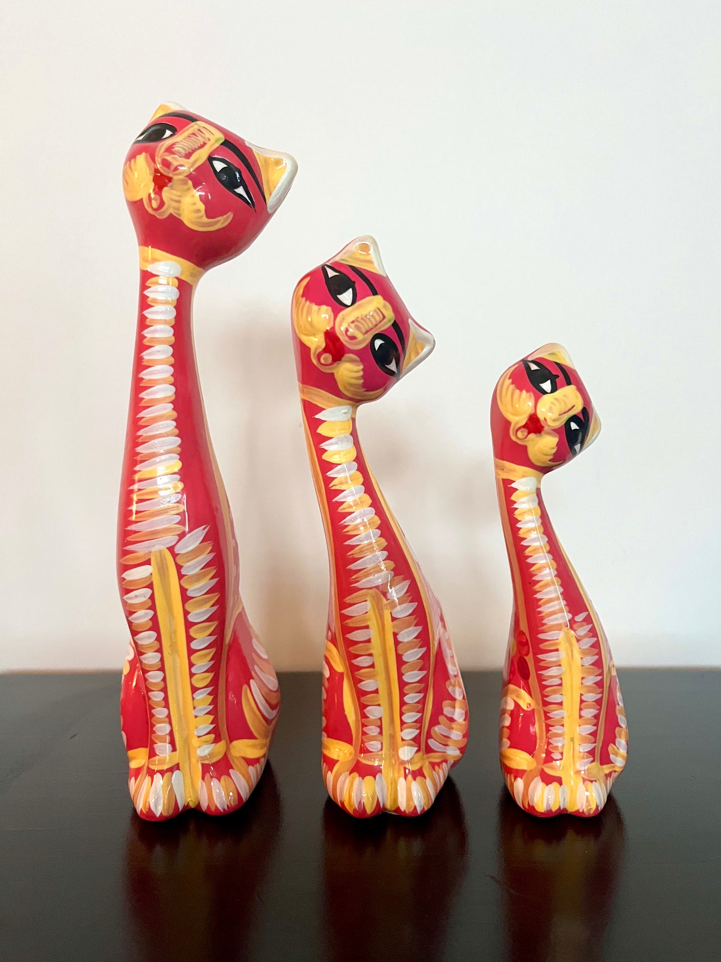 Mexican Hand Painted Cats