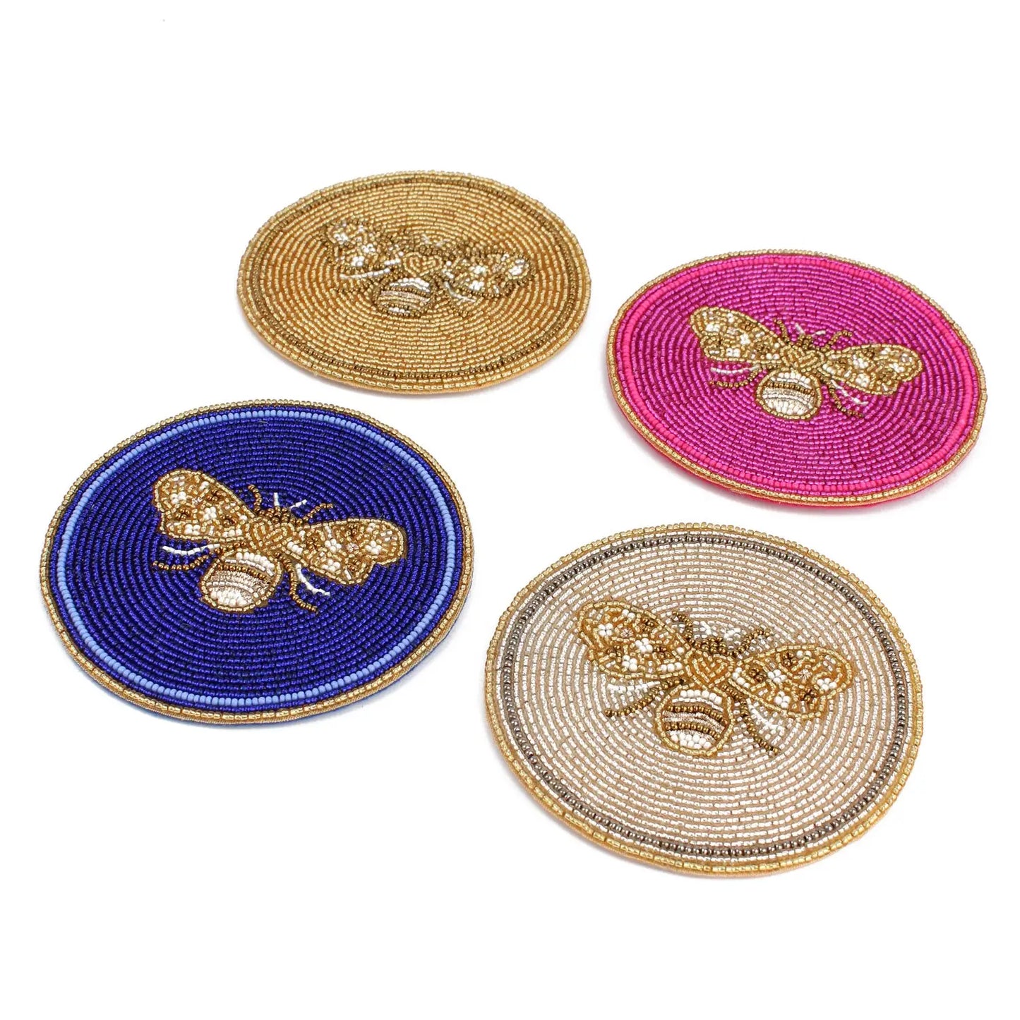 Bee Coasters Set of 4