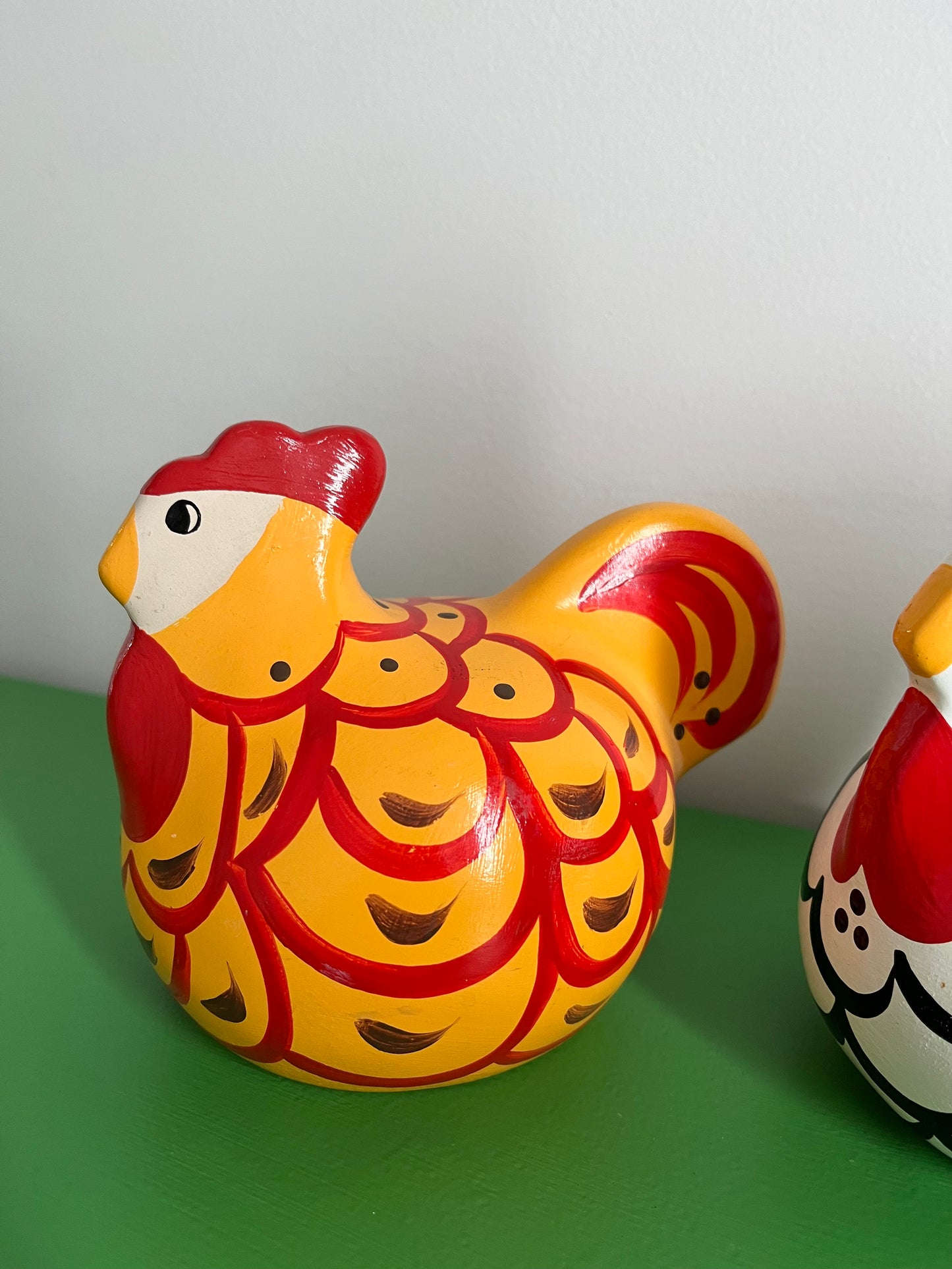 Set of Funky Roosters