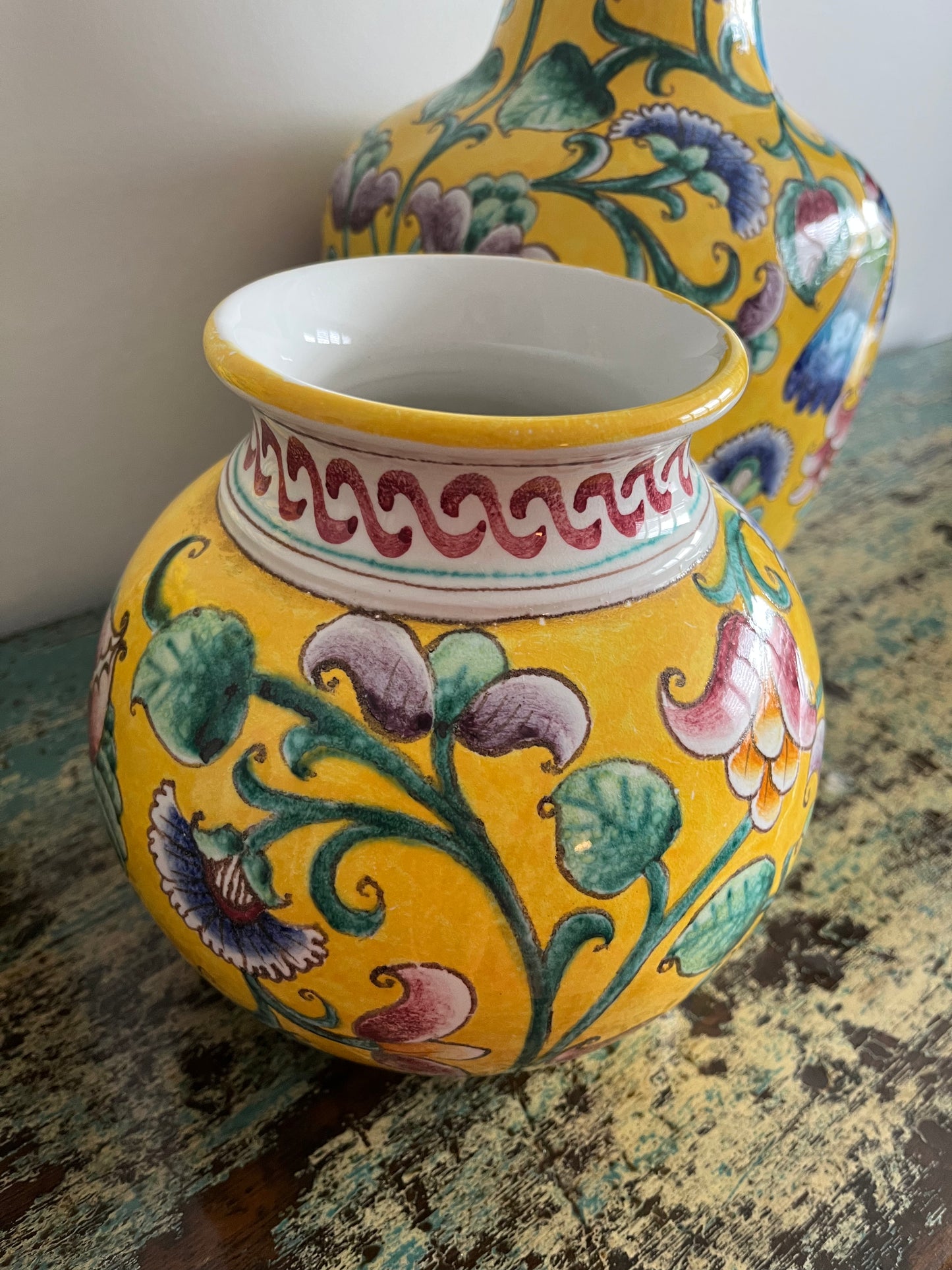 Stunning Trio of Vases