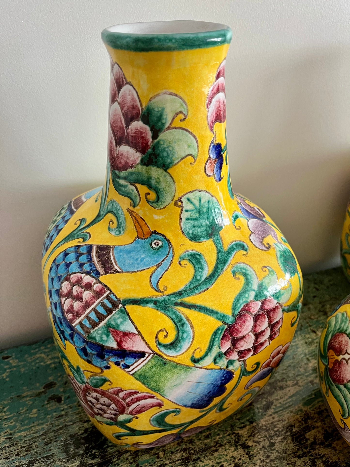 Stunning Trio of Vases