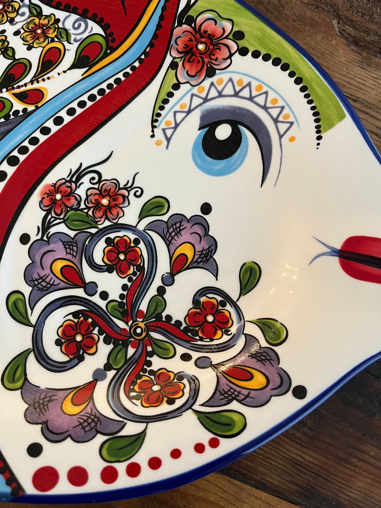 Unique and Colourful Fish Platter