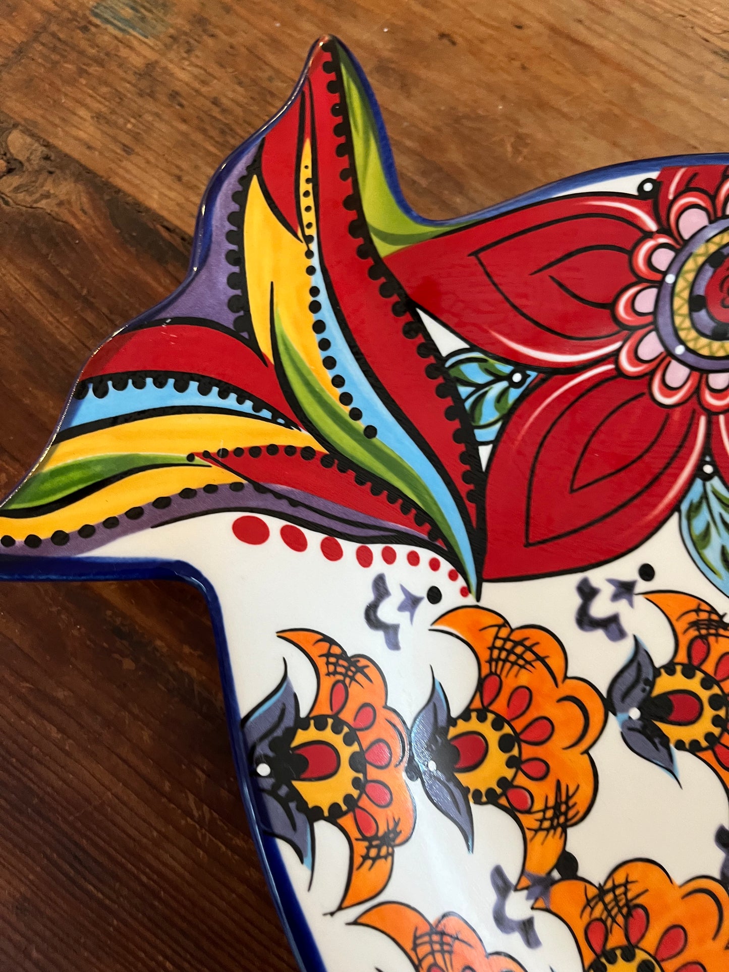 Unique and Colourful Fish Platter