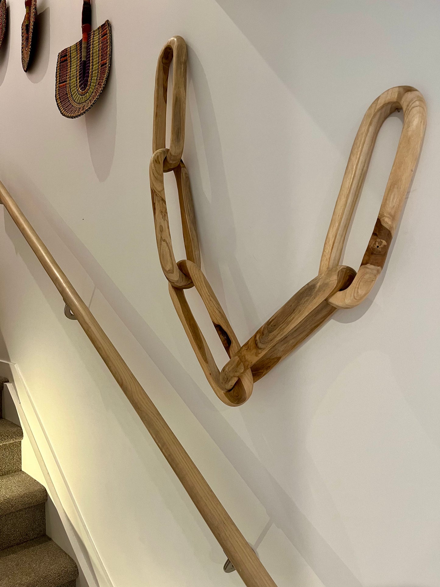 Wood Chain Link Decor