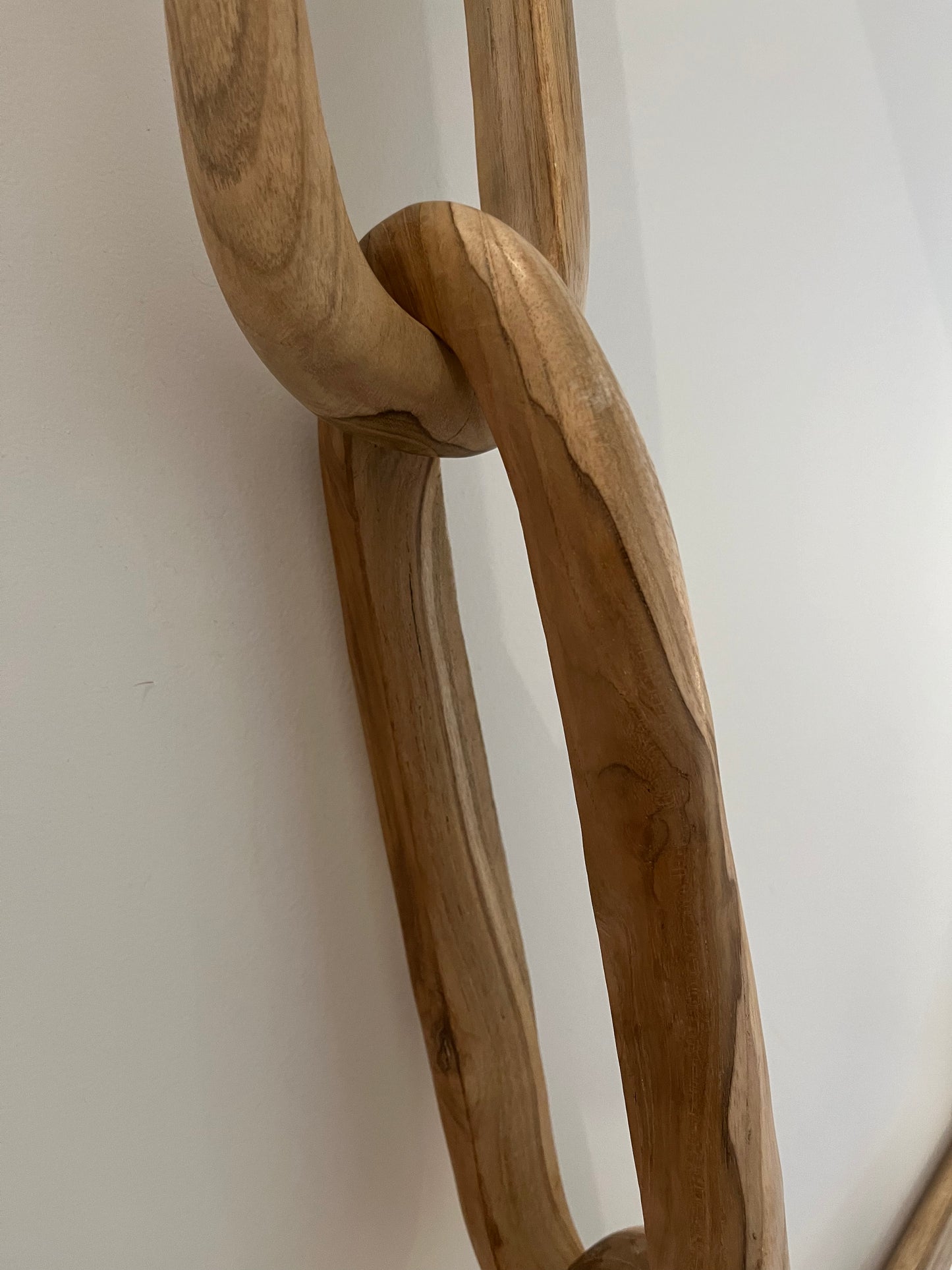 Wood Chain Link Decor