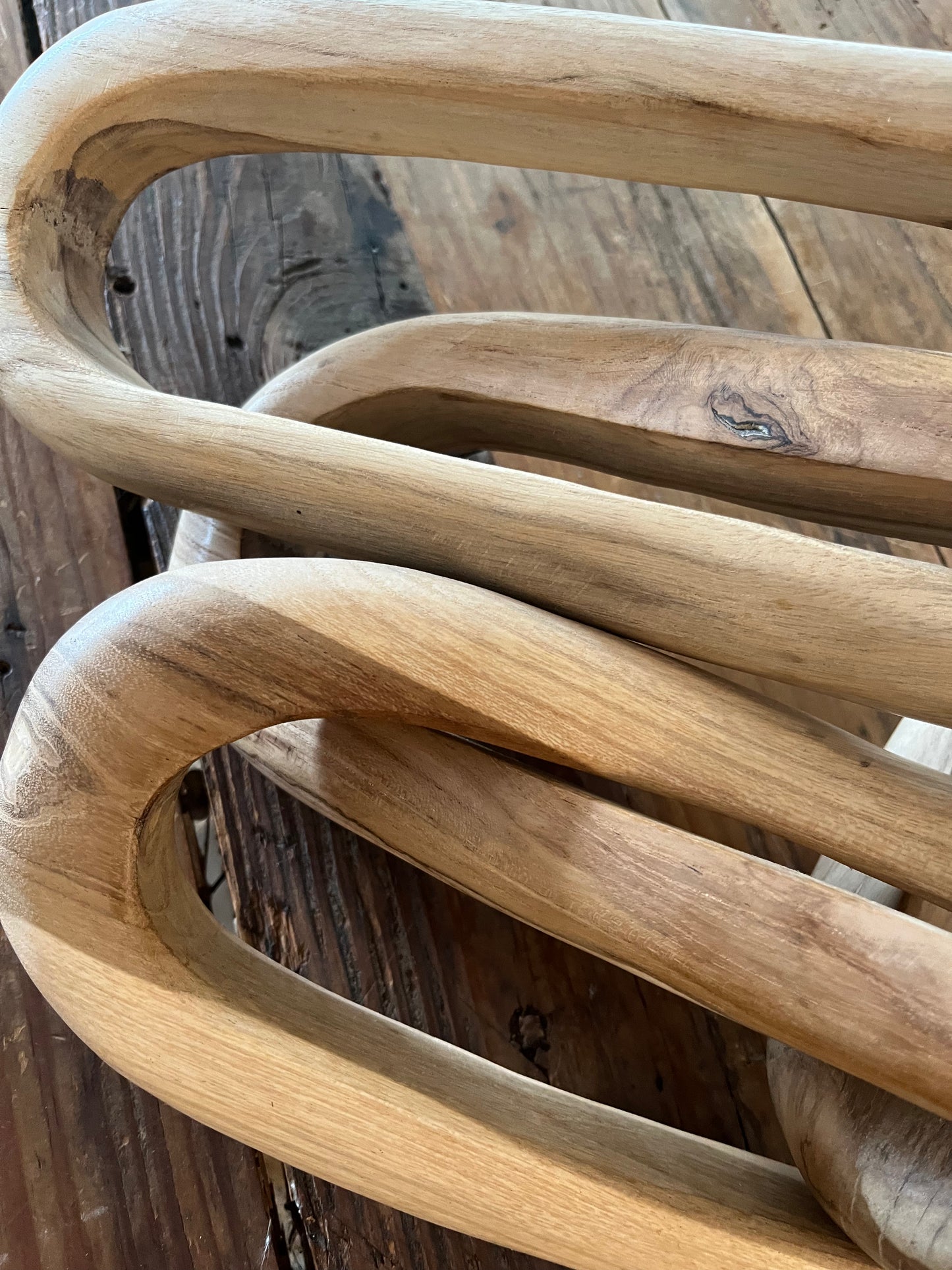 Wood Chain Link Decor