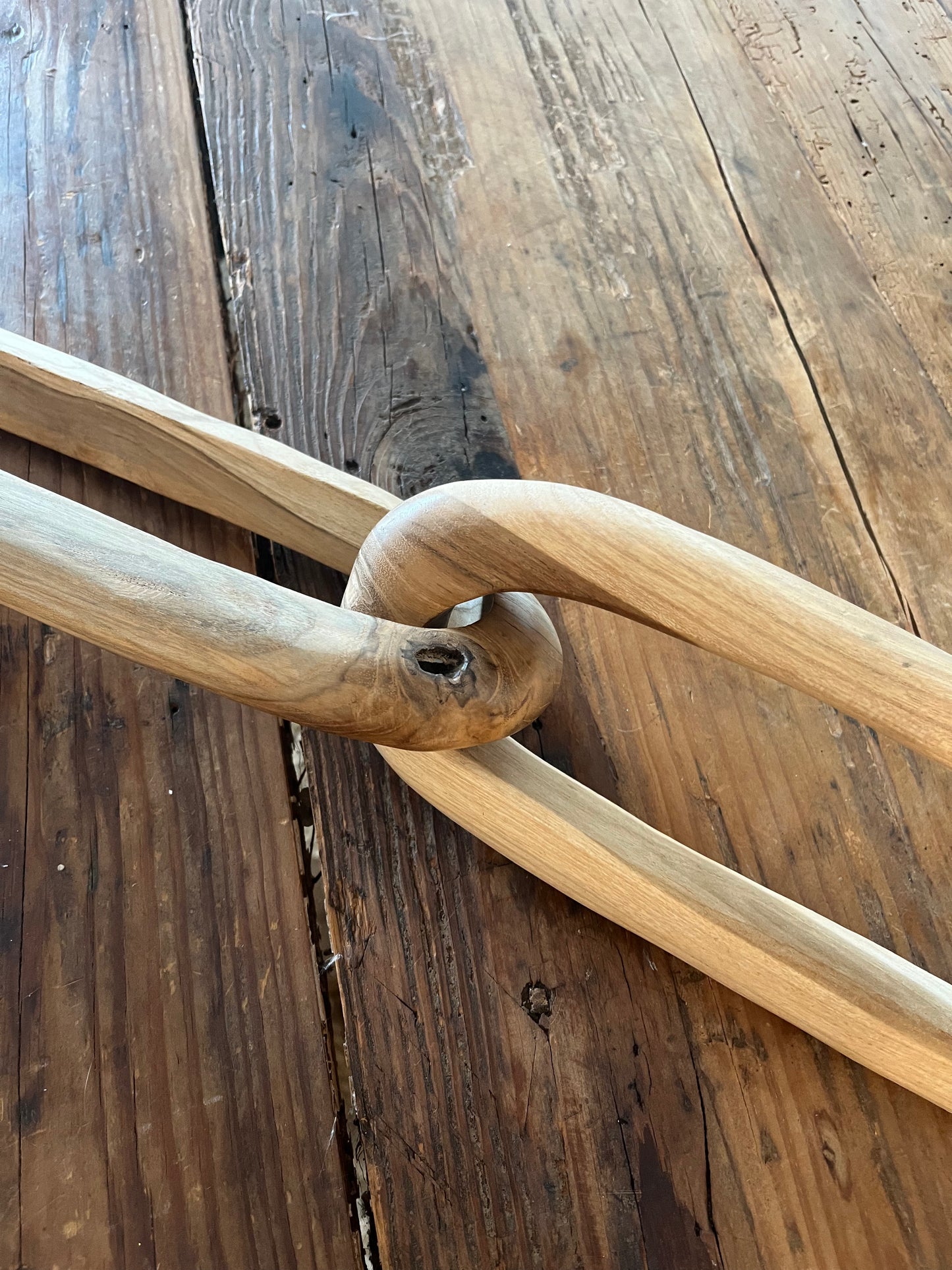 Wood Chain Link Decor