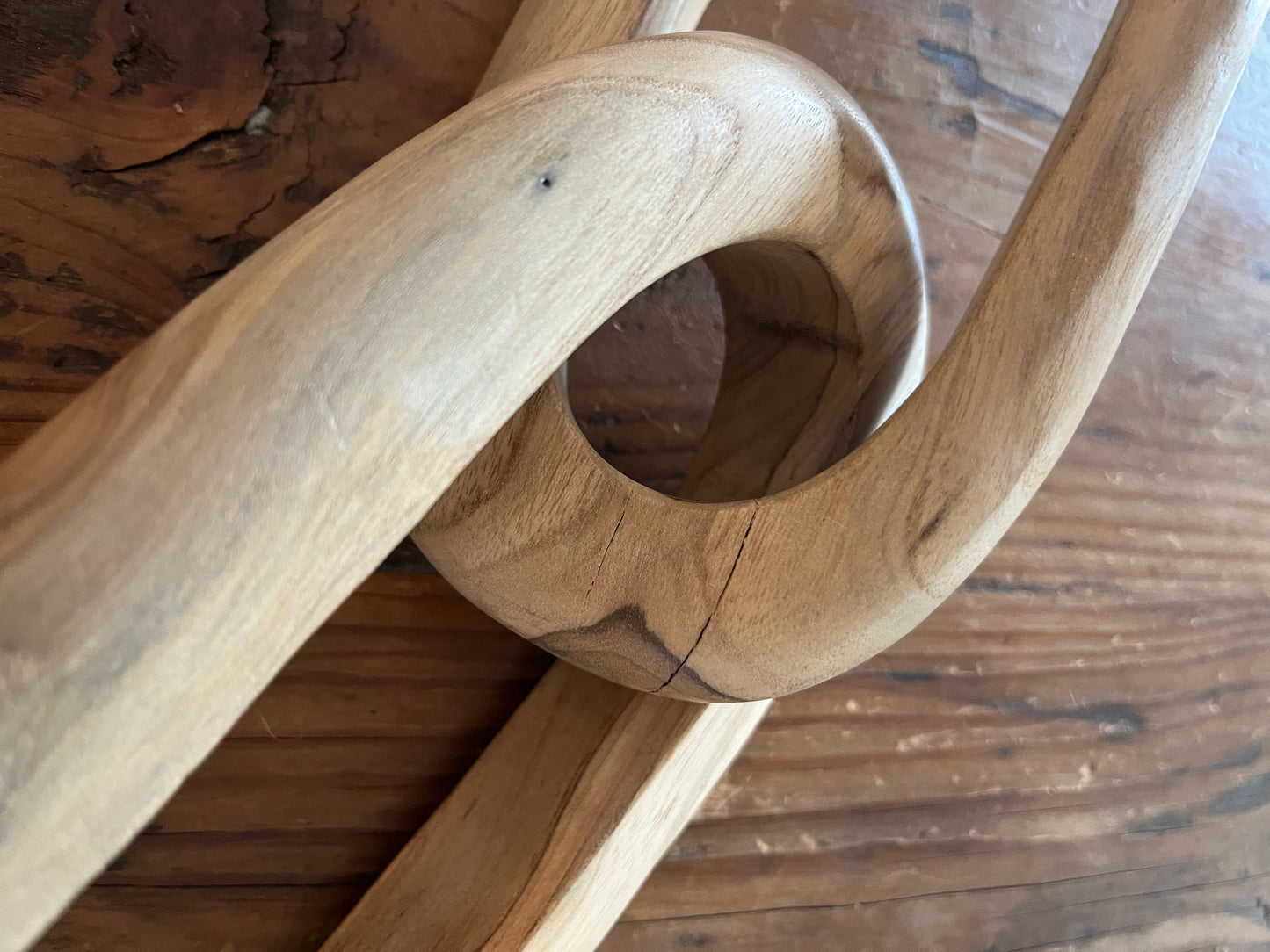 Wood Chain Link Decor
