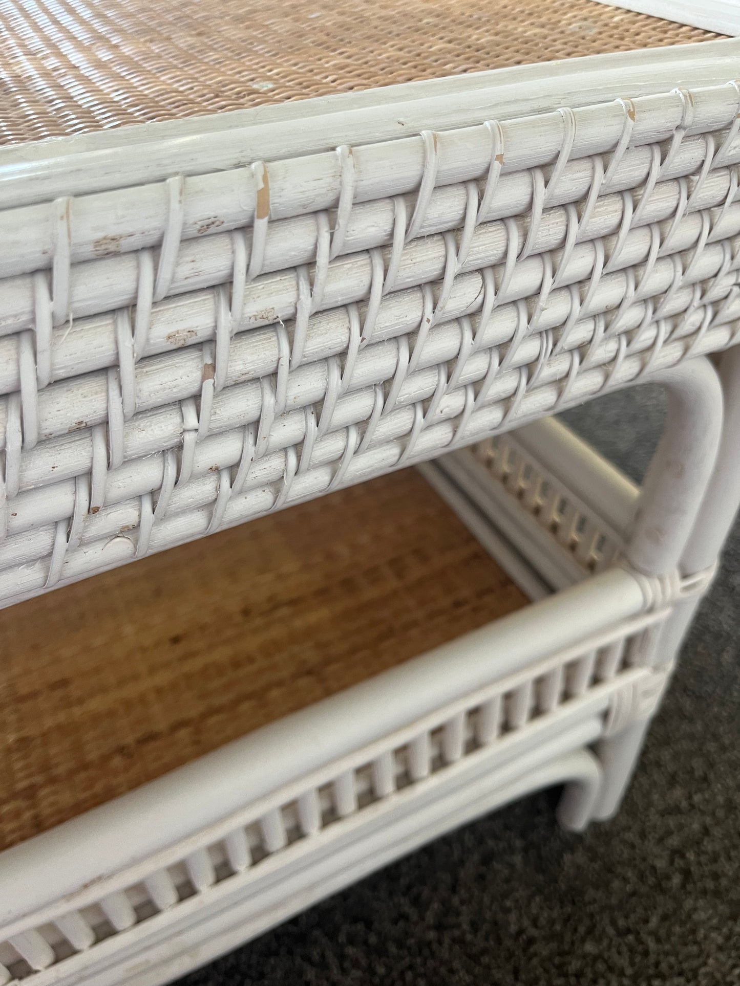 Cane Coffee Table