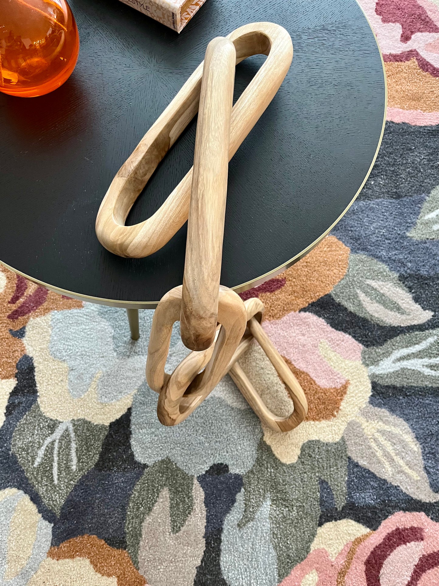 Wood Chain Link Decor