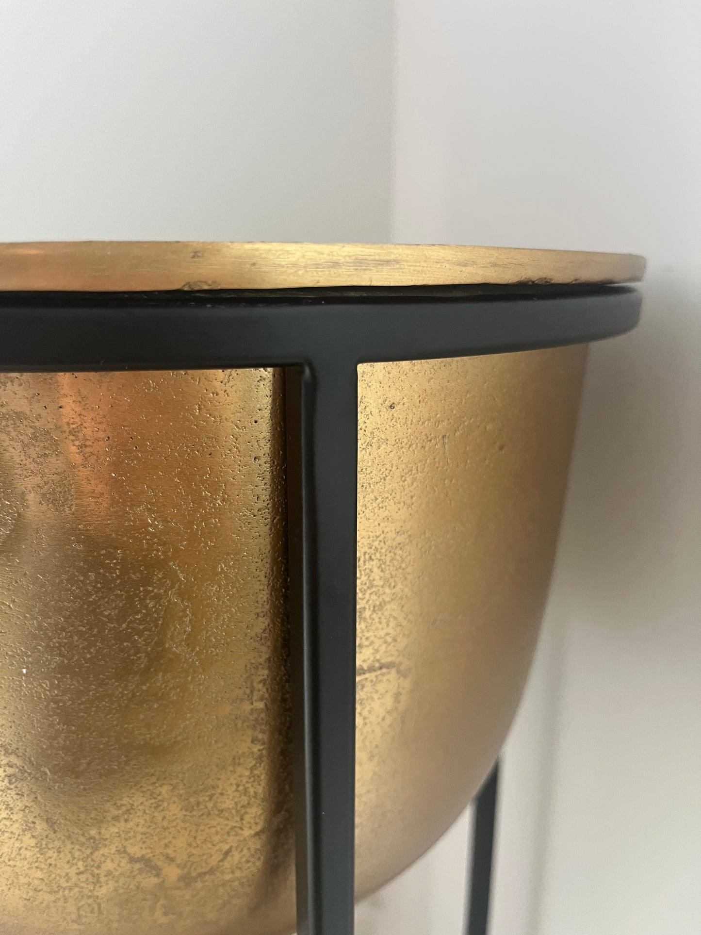 Stunning Trio of Standing Planters