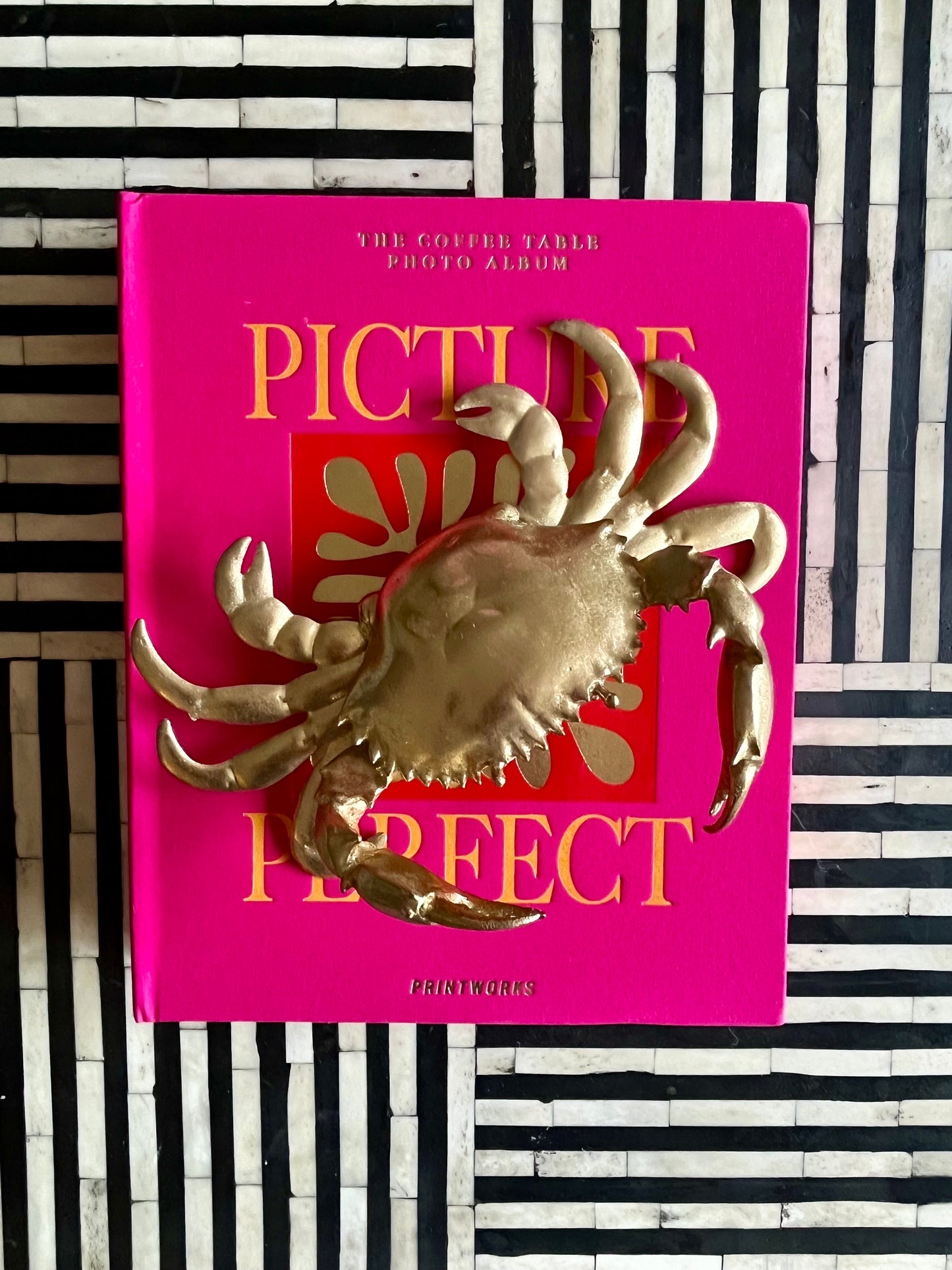 Gorgeous Gold Crab Decor