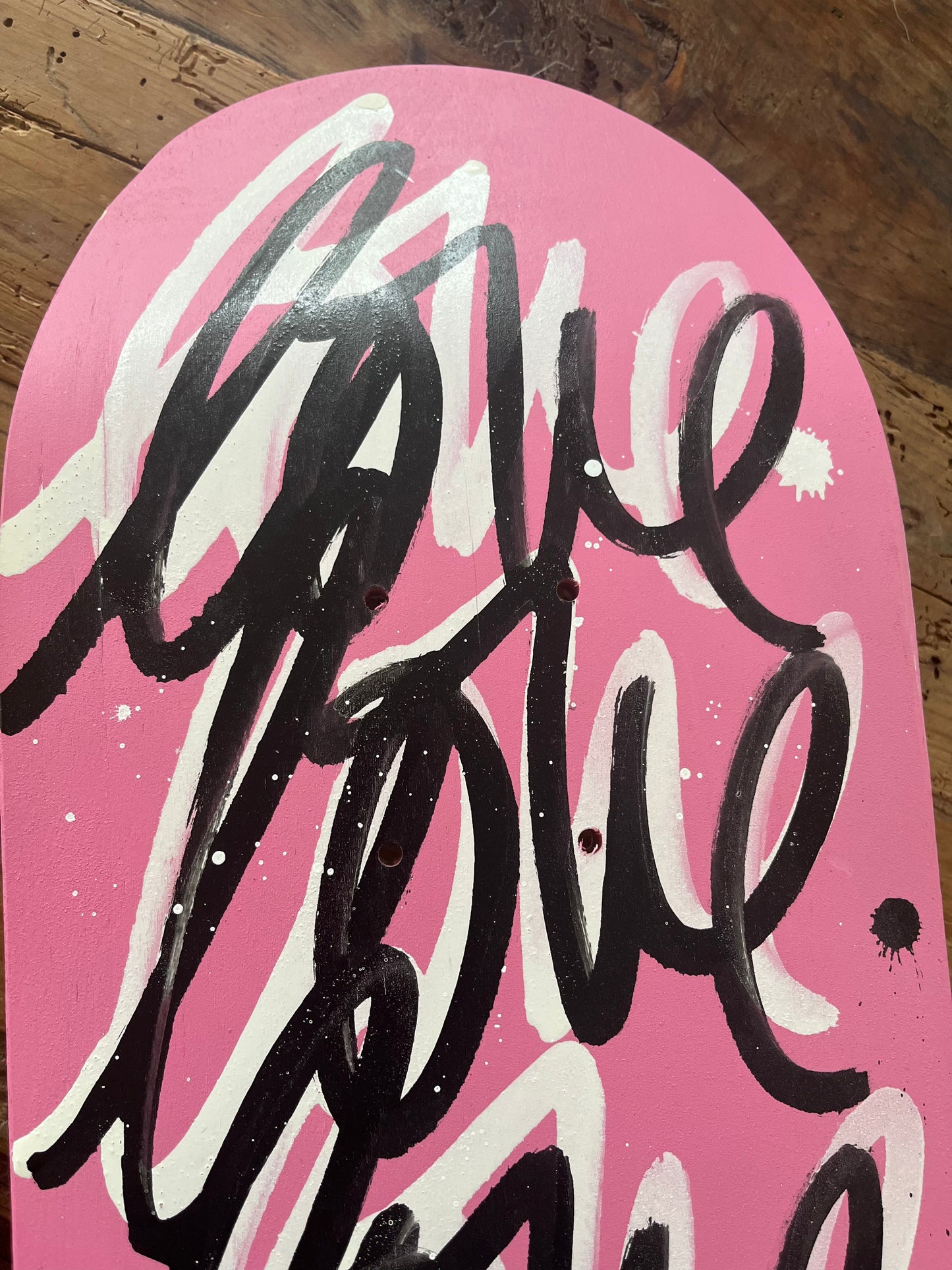 Superette x Blacklist Skateboard Wall Art