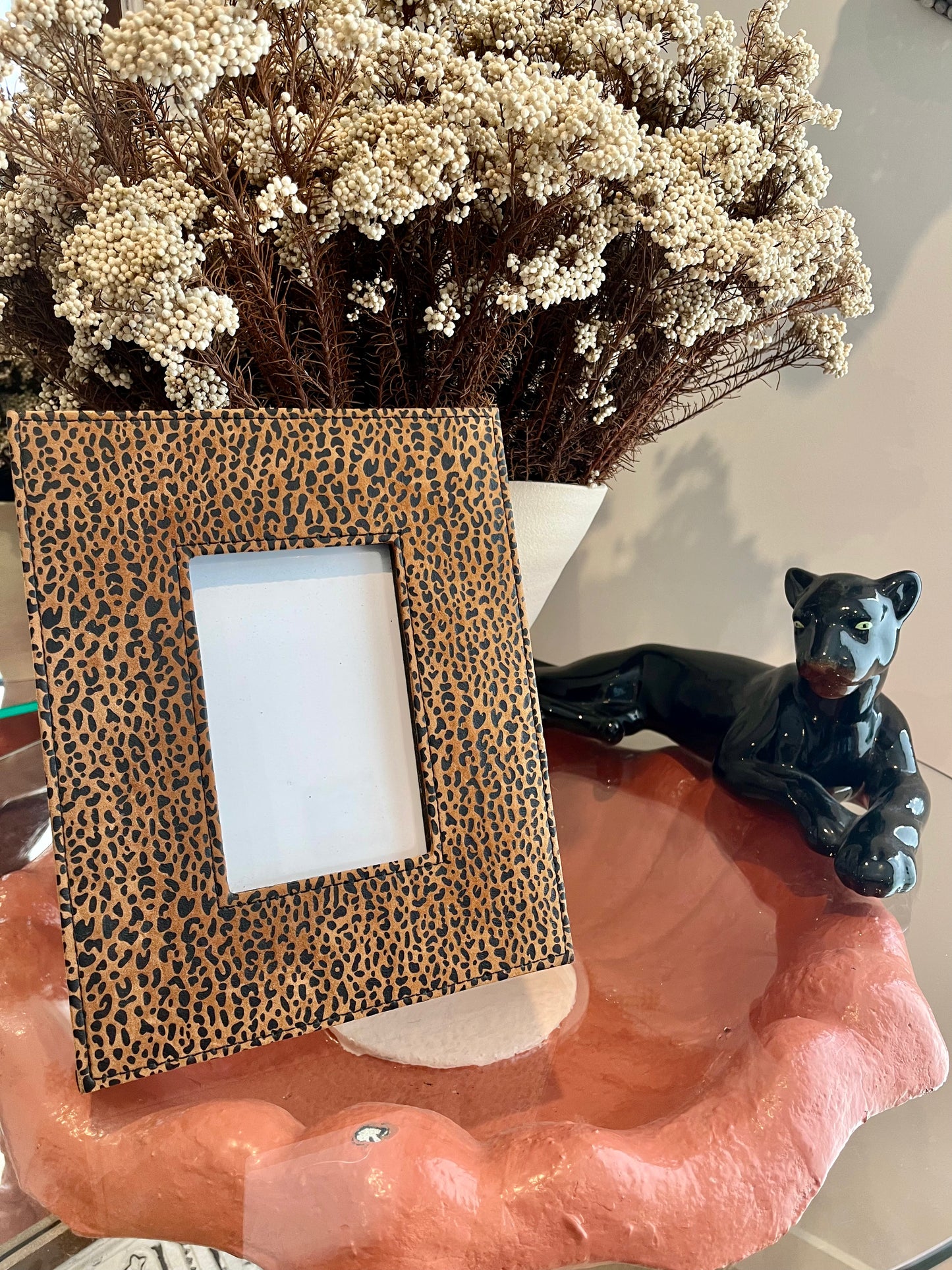 Funky Leopard Print Picture Frame