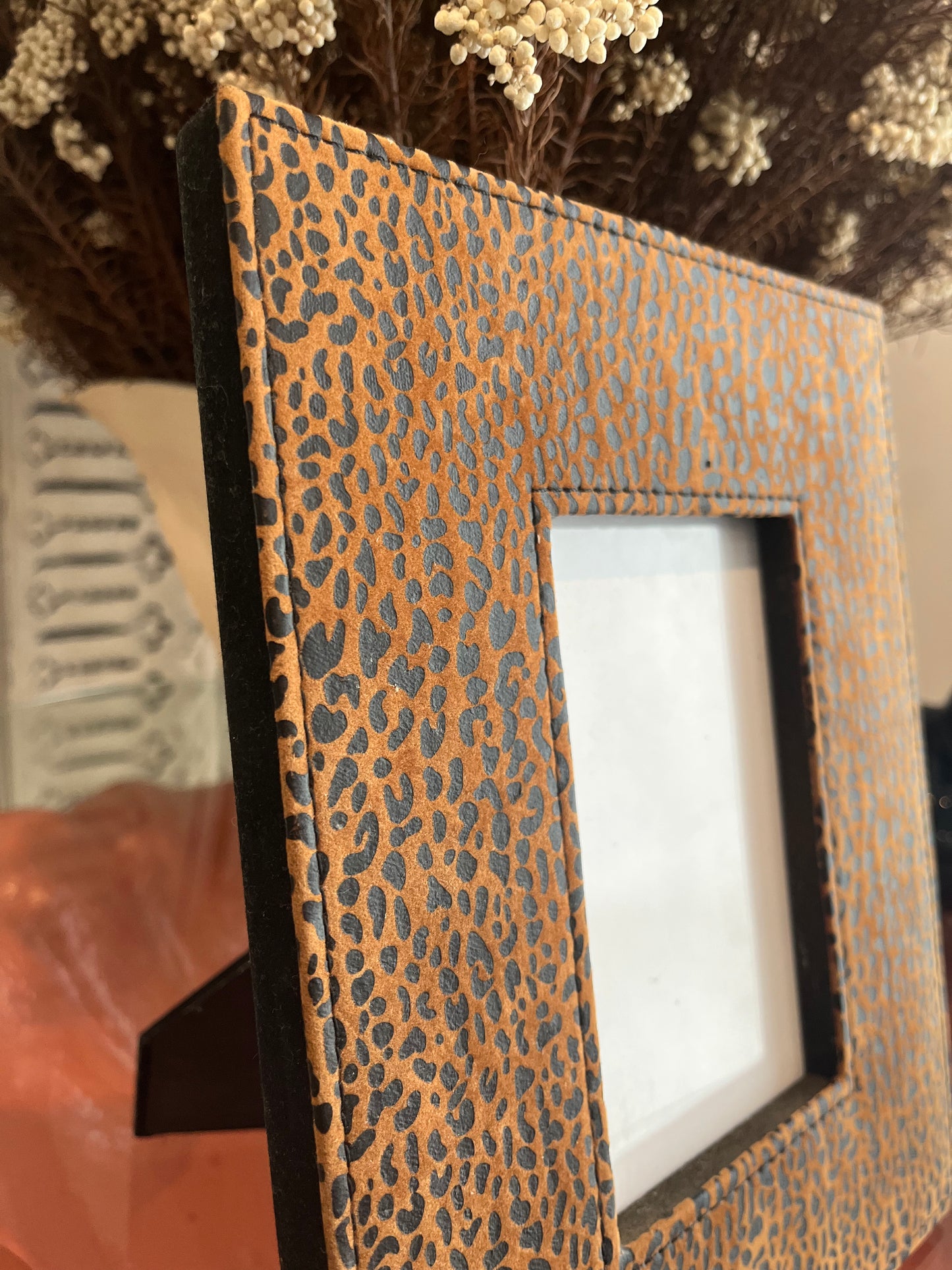Funky Leopard Print Picture Frame