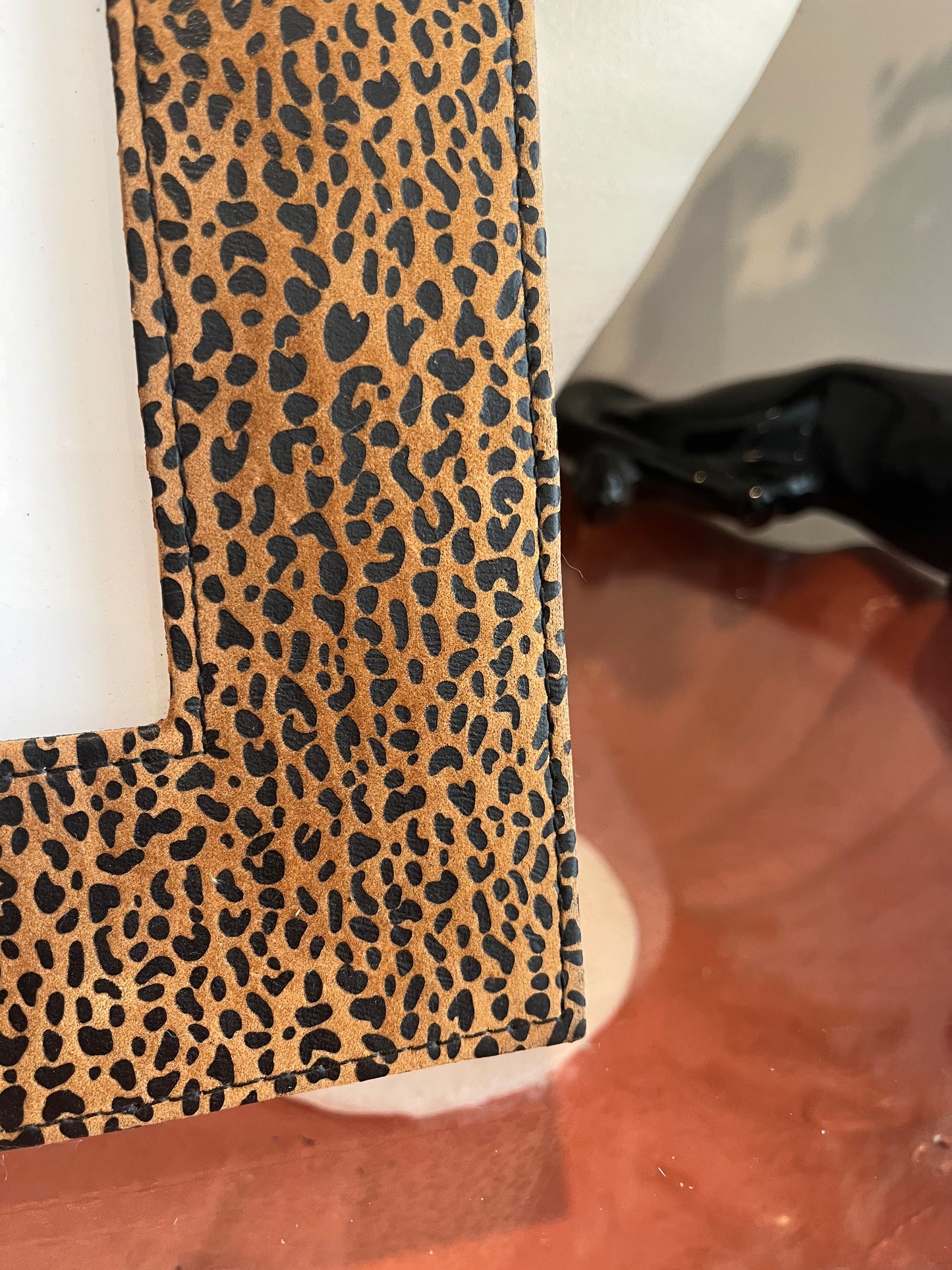 Funky Leopard Print Picture Frame