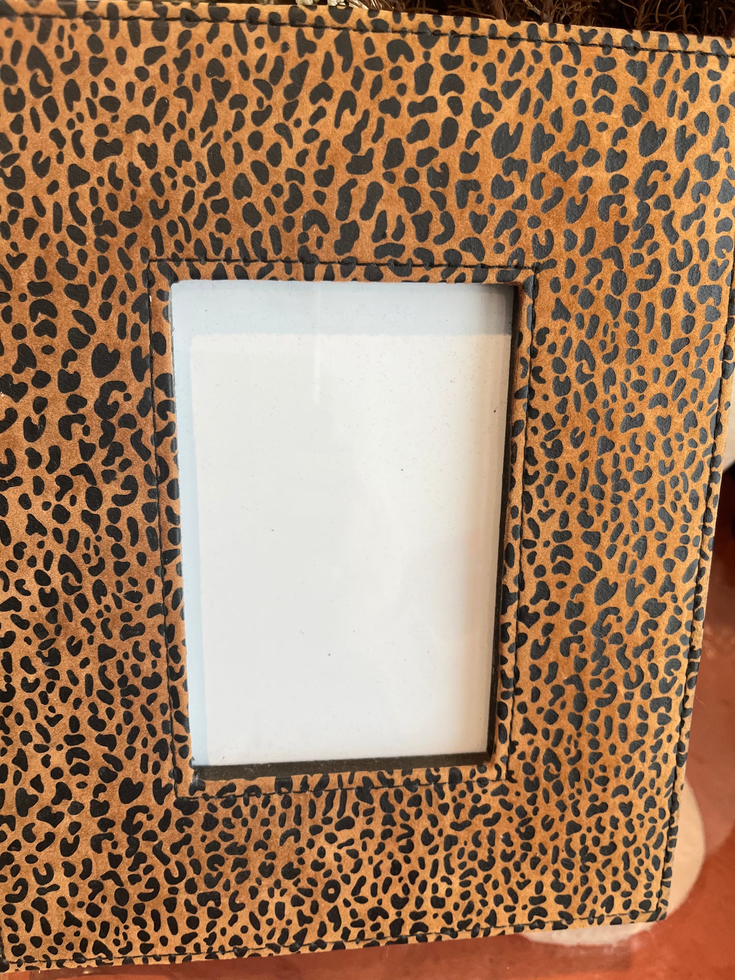 Funky Leopard Print Picture Frame