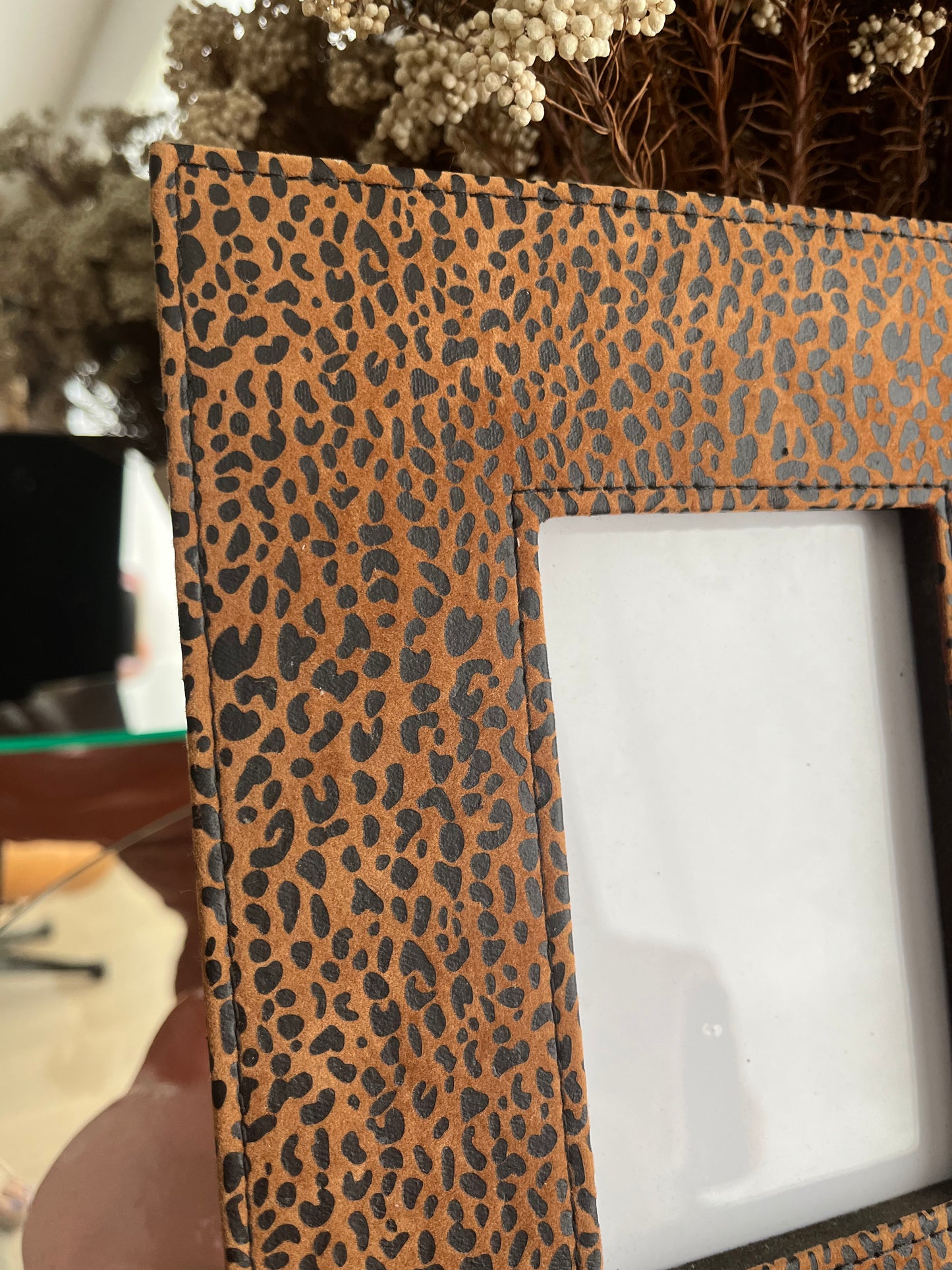 Funky Leopard Print Picture Frame