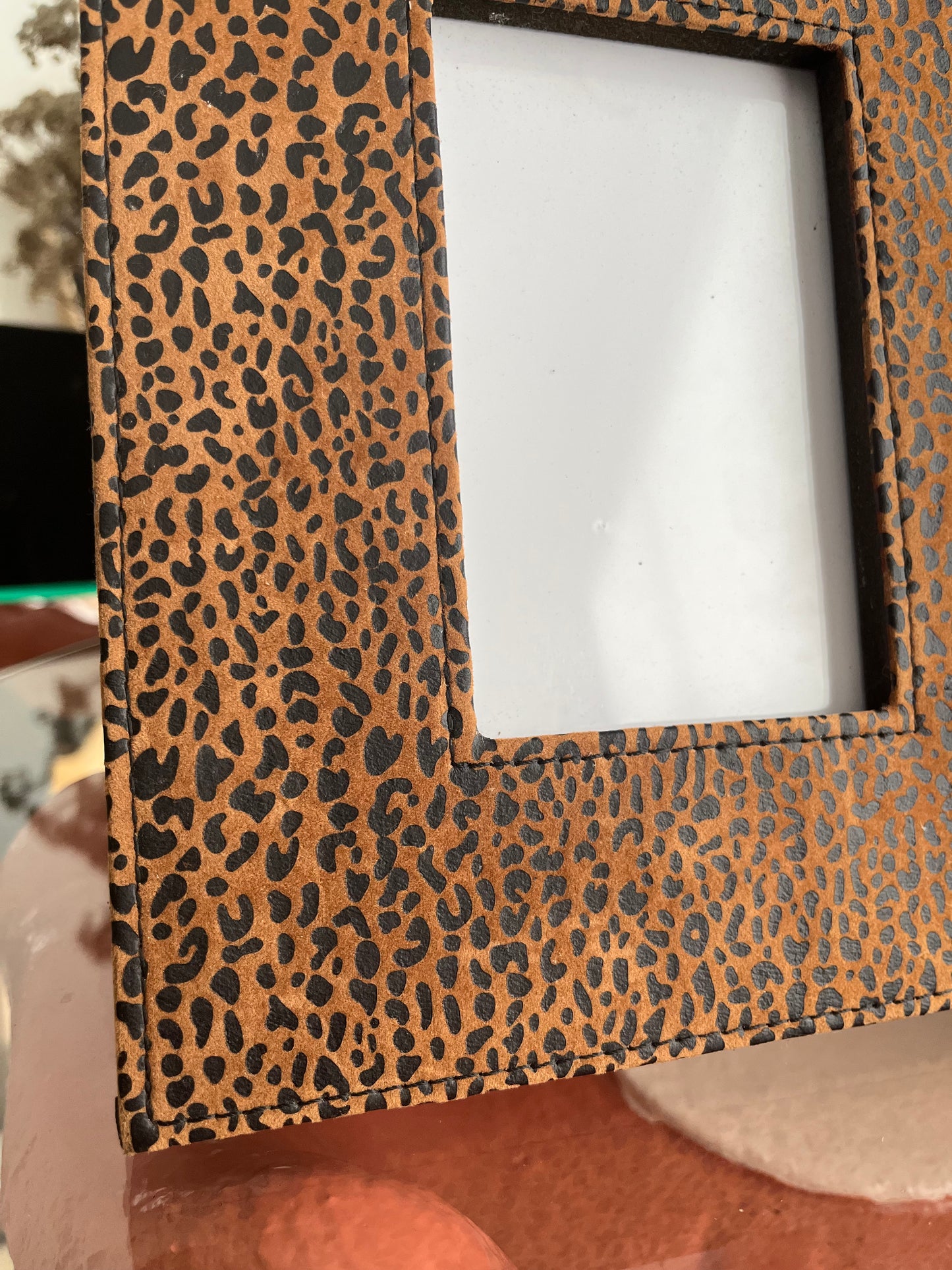 Funky Leopard Print Picture Frame