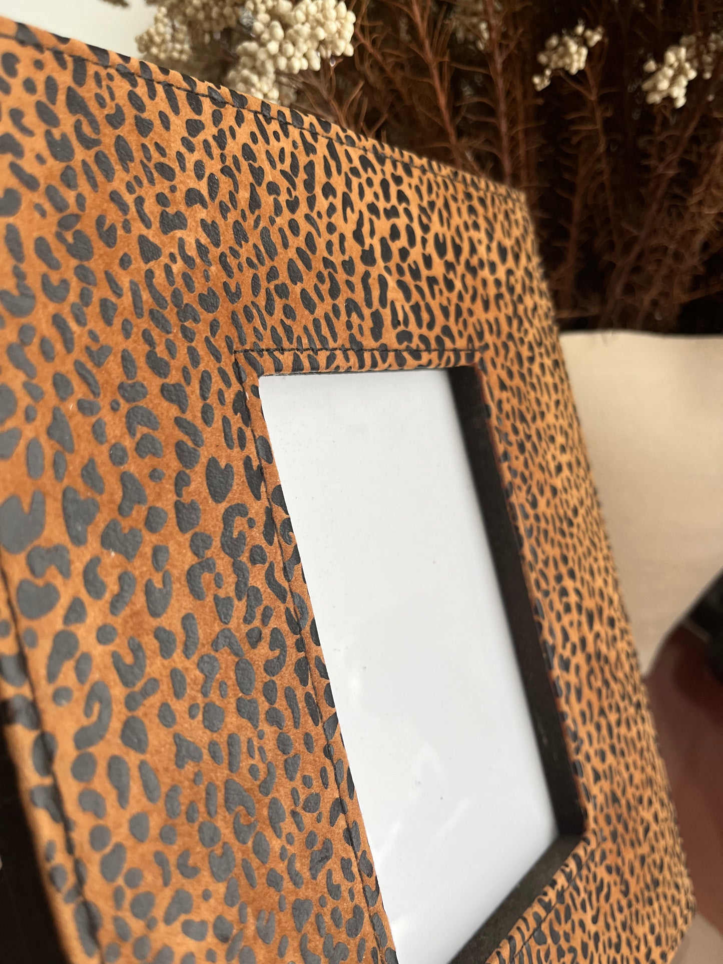 Funky Leopard Print Picture Frame