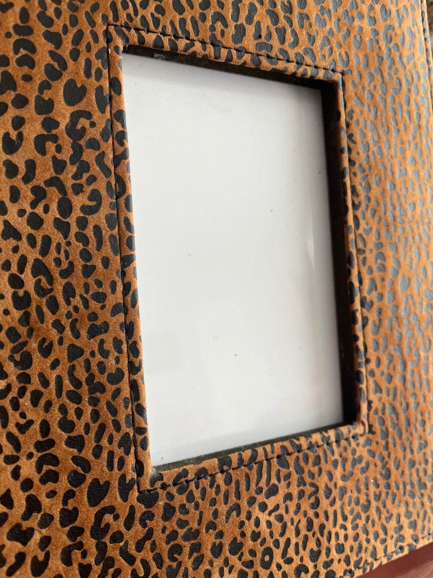 Funky Leopard Print Picture Frame